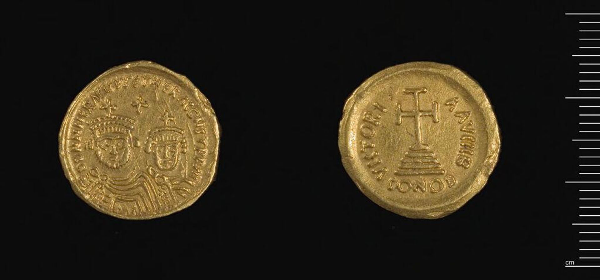 Coin of Herakleios by Abd-al-Malik (Umayyads)