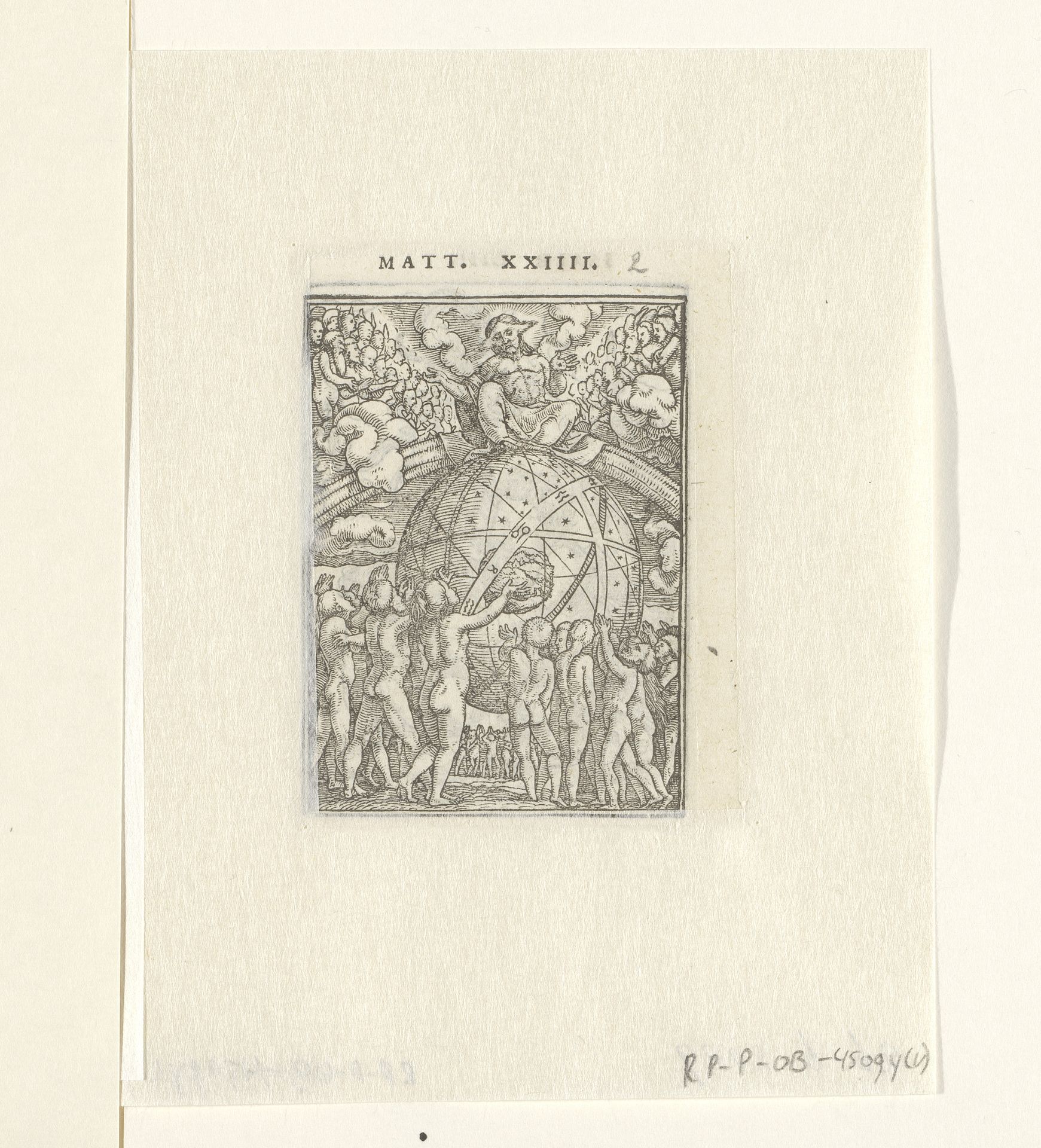 Laatste oordeel by Hans (II) Holbein