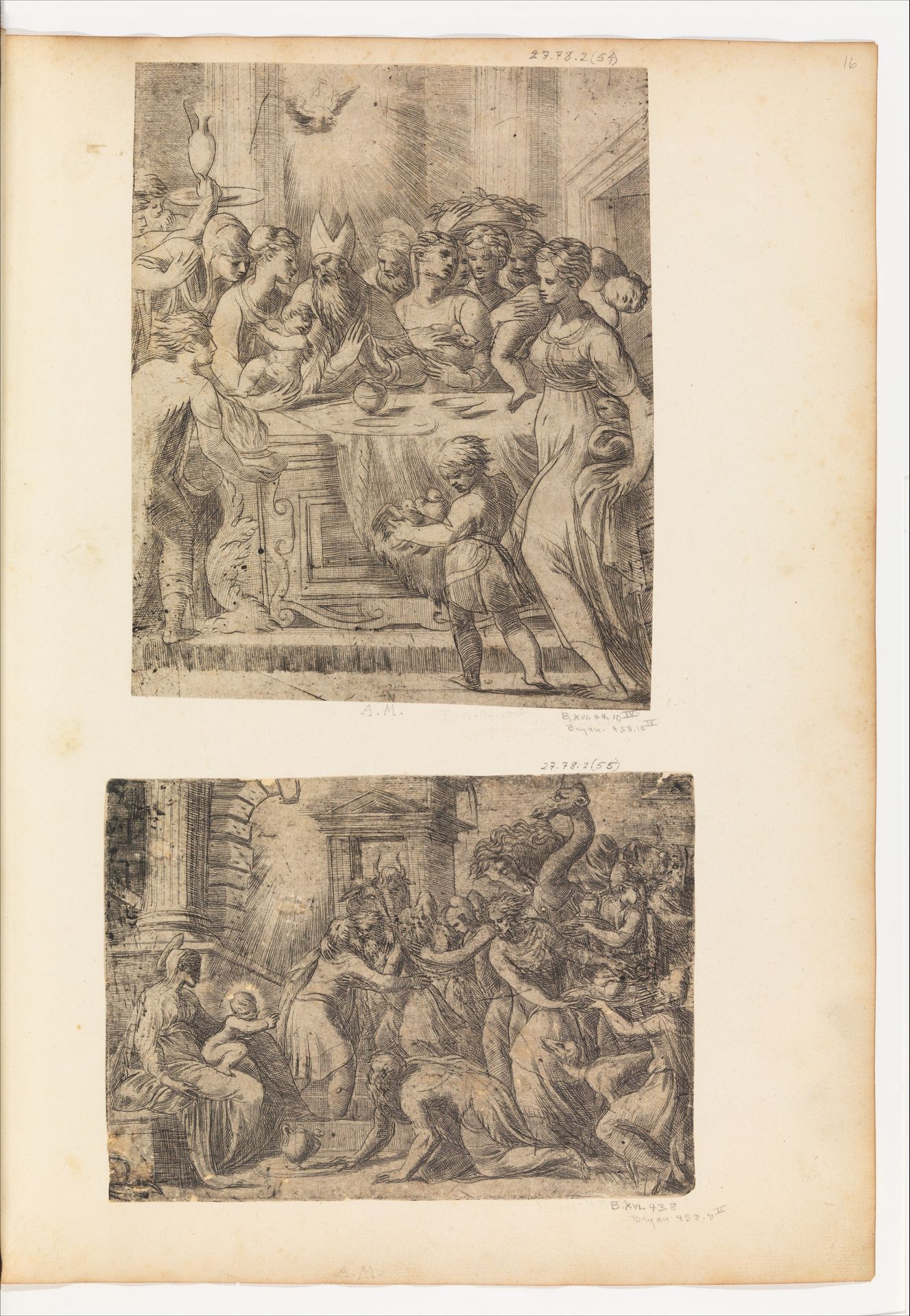 The Adoration of the Magi by Andrea Schiavone (Andrea Meldola)