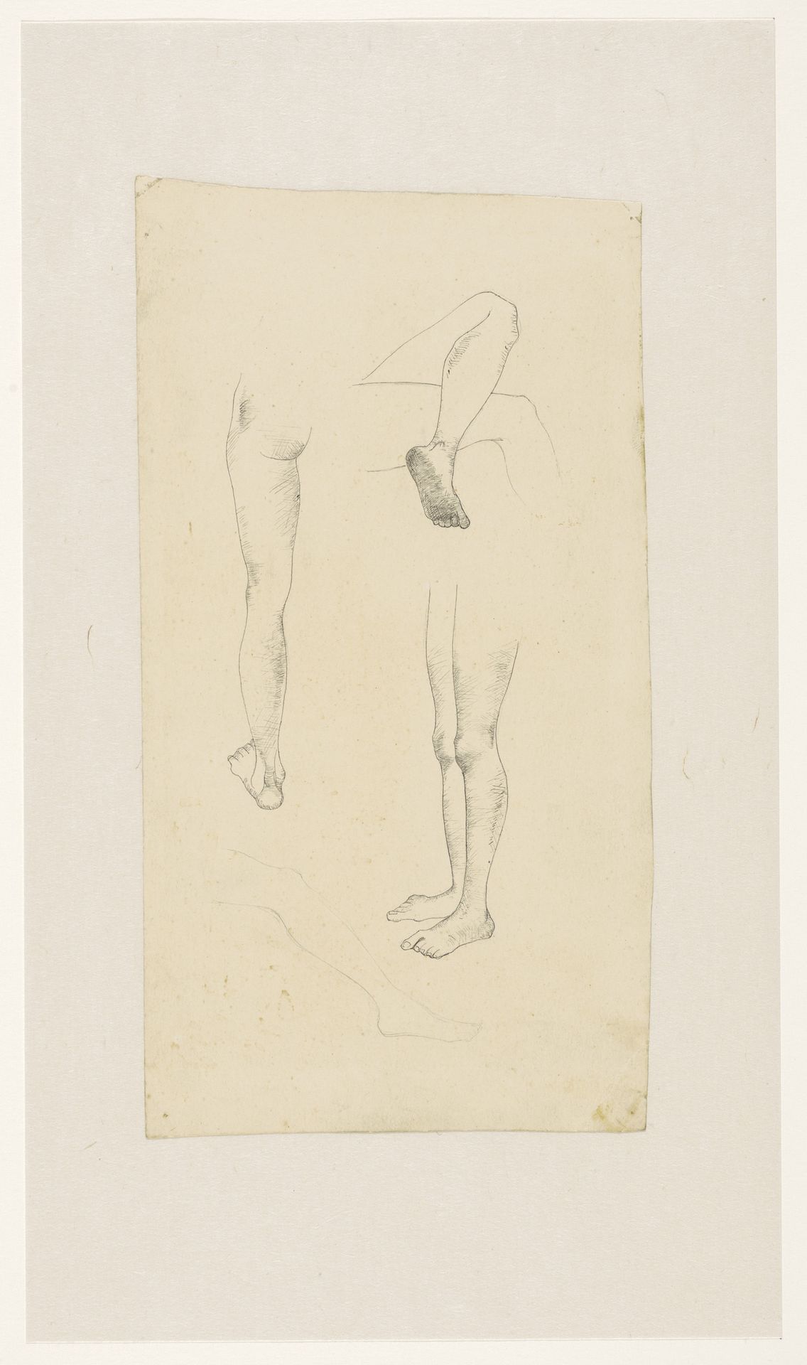 Benen van een meisje by Jan Mankes