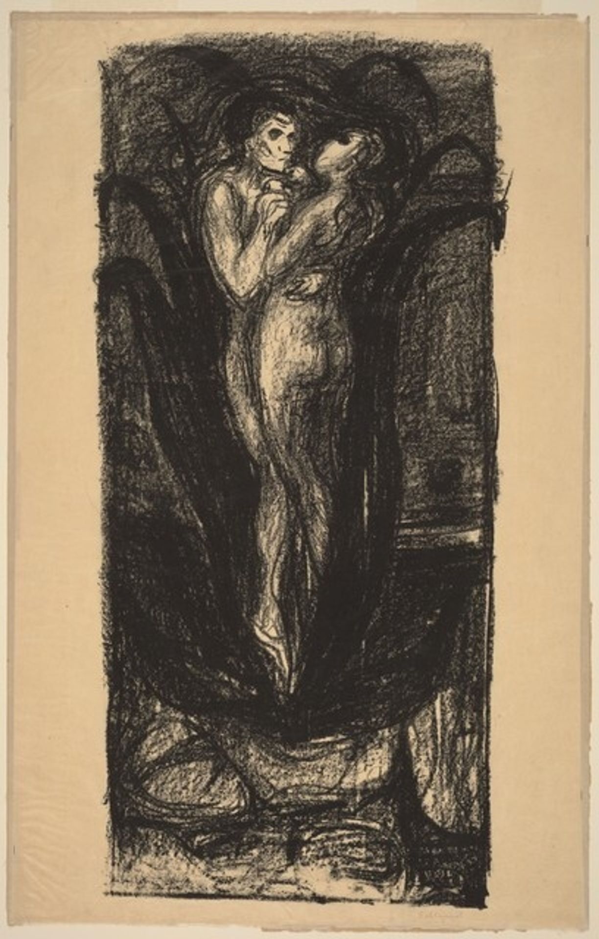 The Flower of Love (Die Blume der Liebe) by Edvard Munch