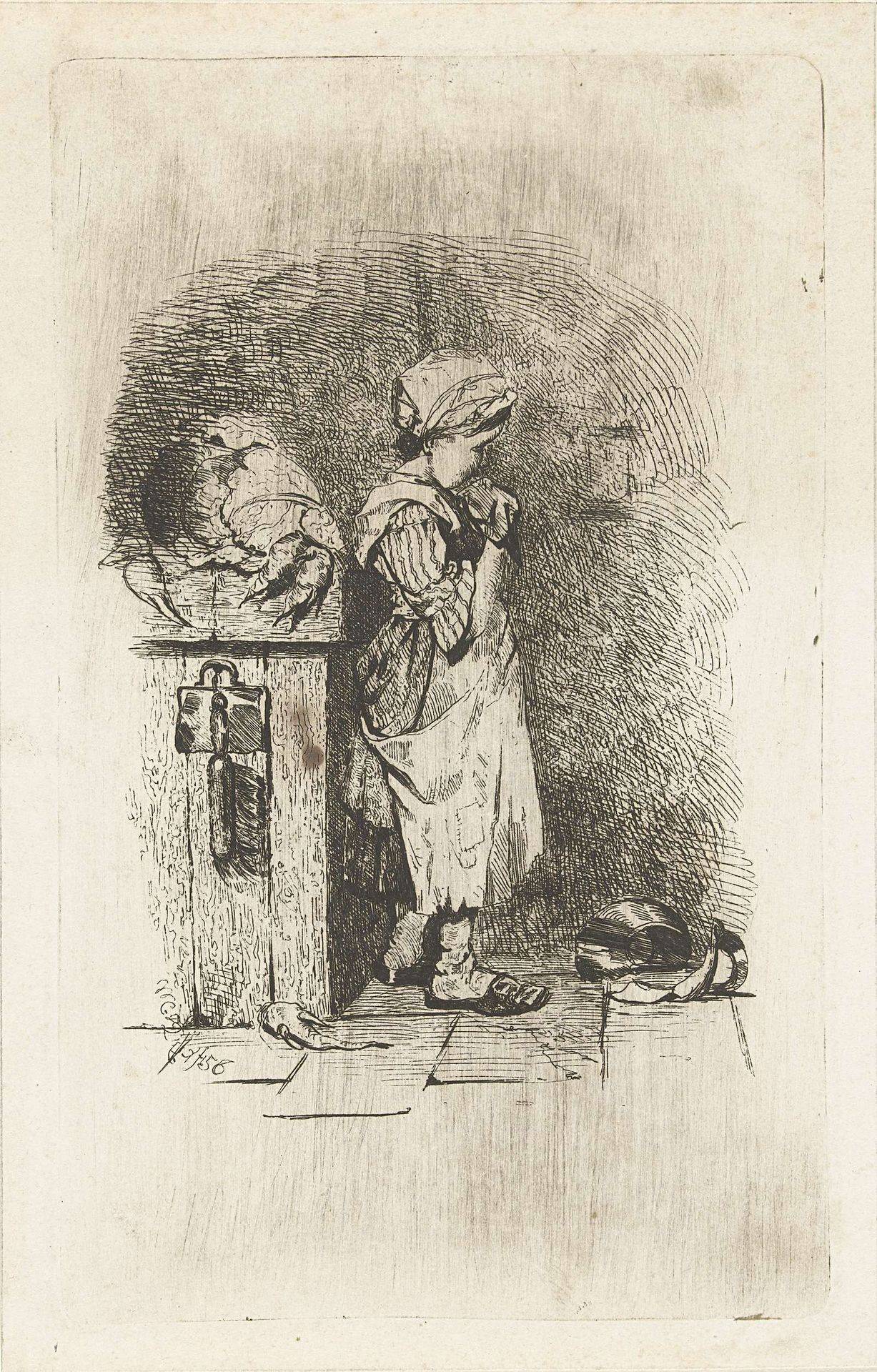 De gebroken pot by Willem Cornelis van Dijk