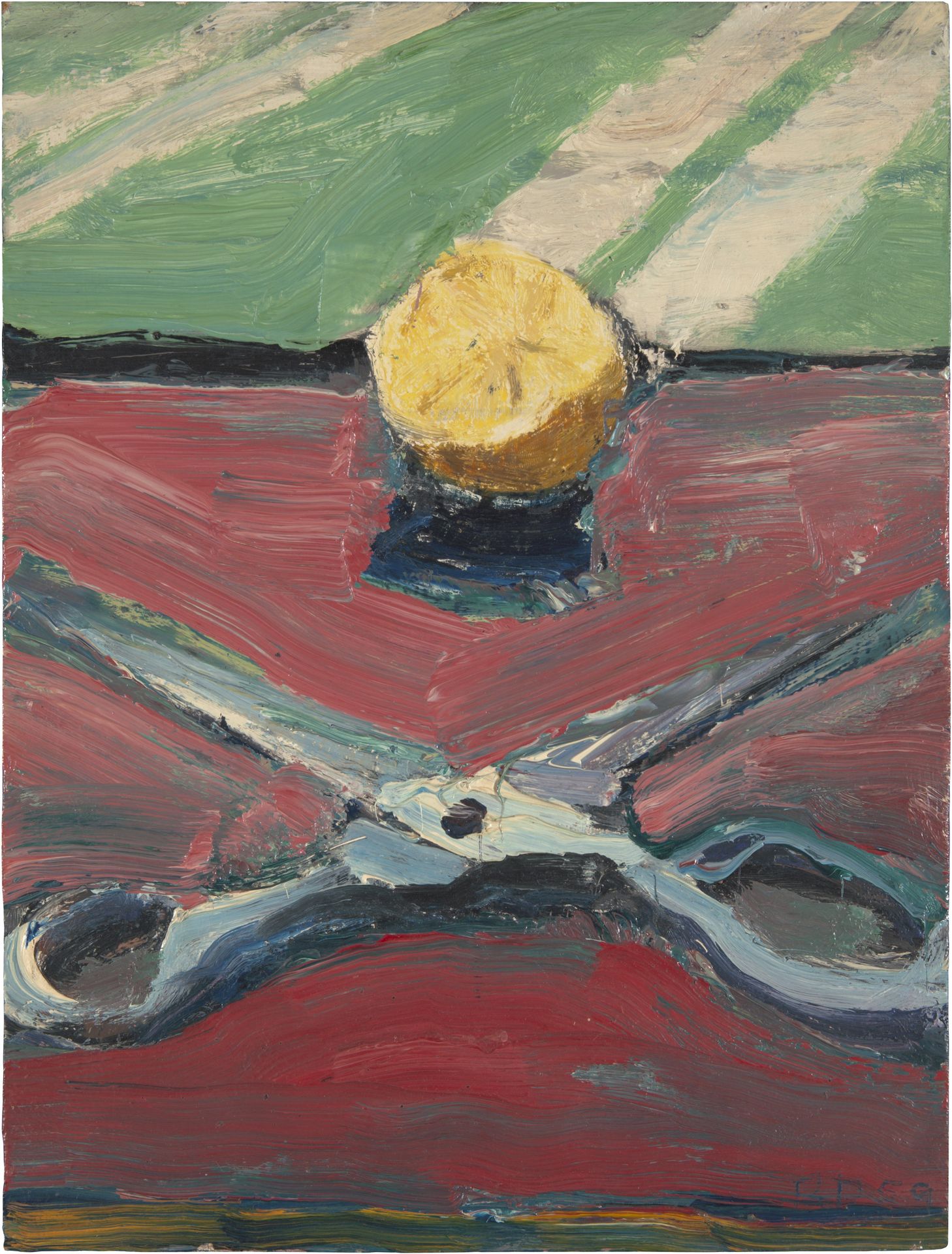 Scissors and Lemon, II by Richard Diebenkorn