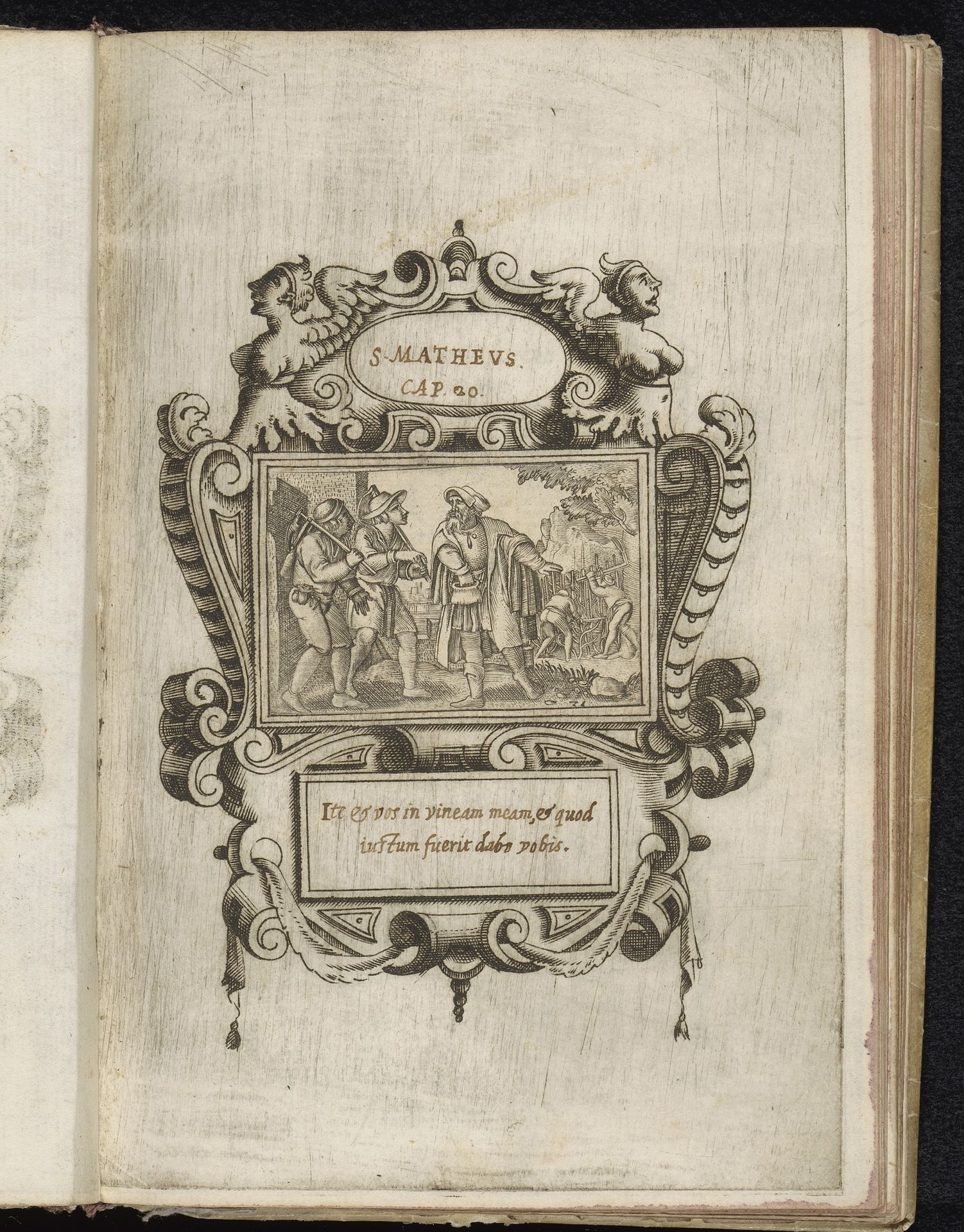 Parabel van de arbeiders in de wijngaard by Anonymous