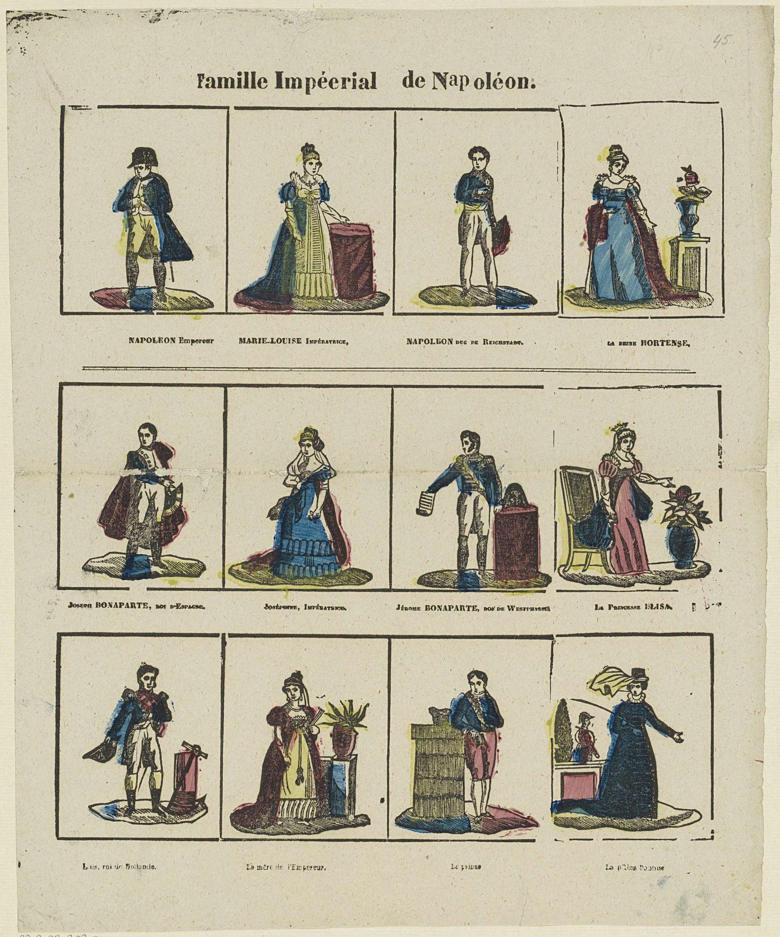 Famille Impéerial de Napoléon by M. Hemeleers-van Houter