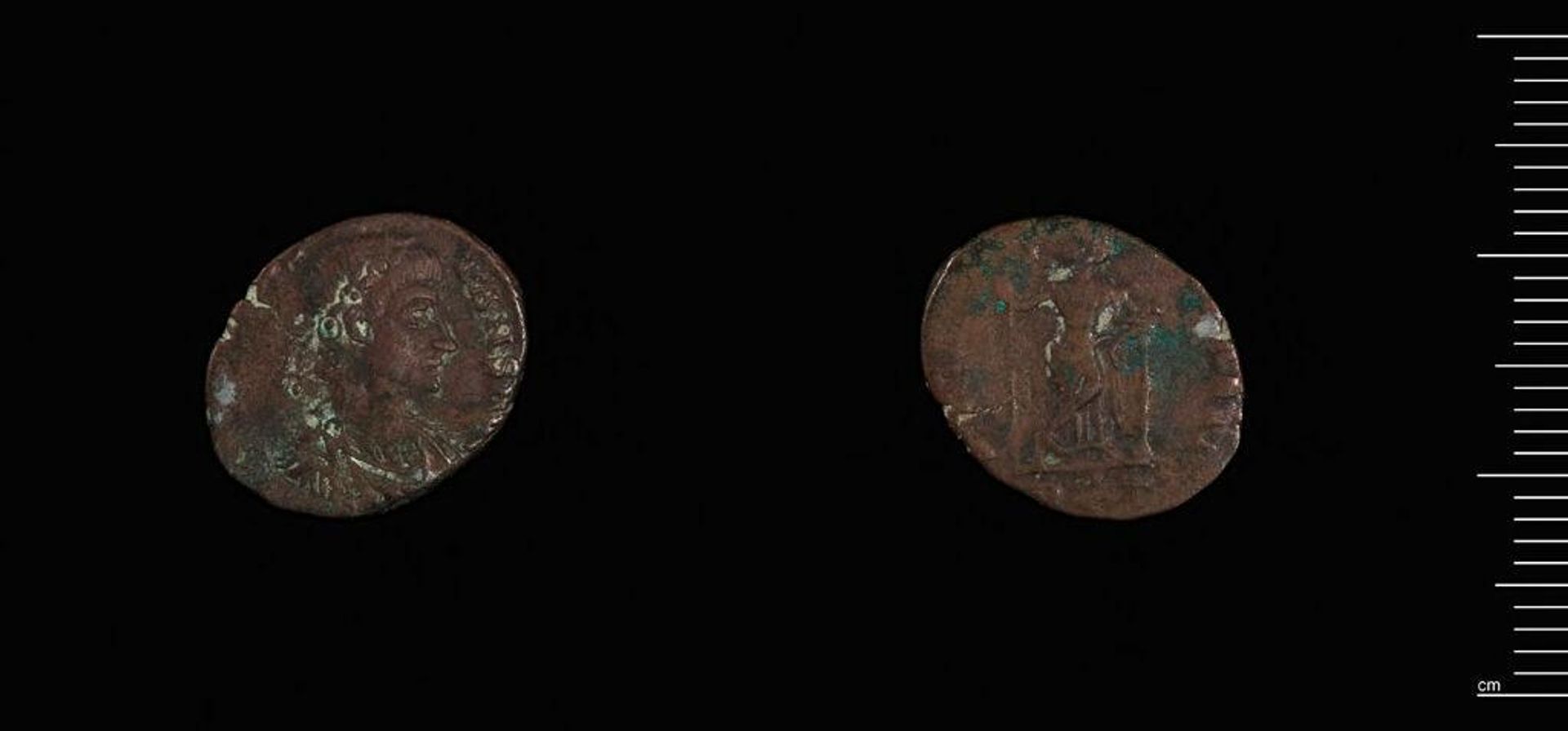 Coin (AE4) of Constans, Rome by Constans I