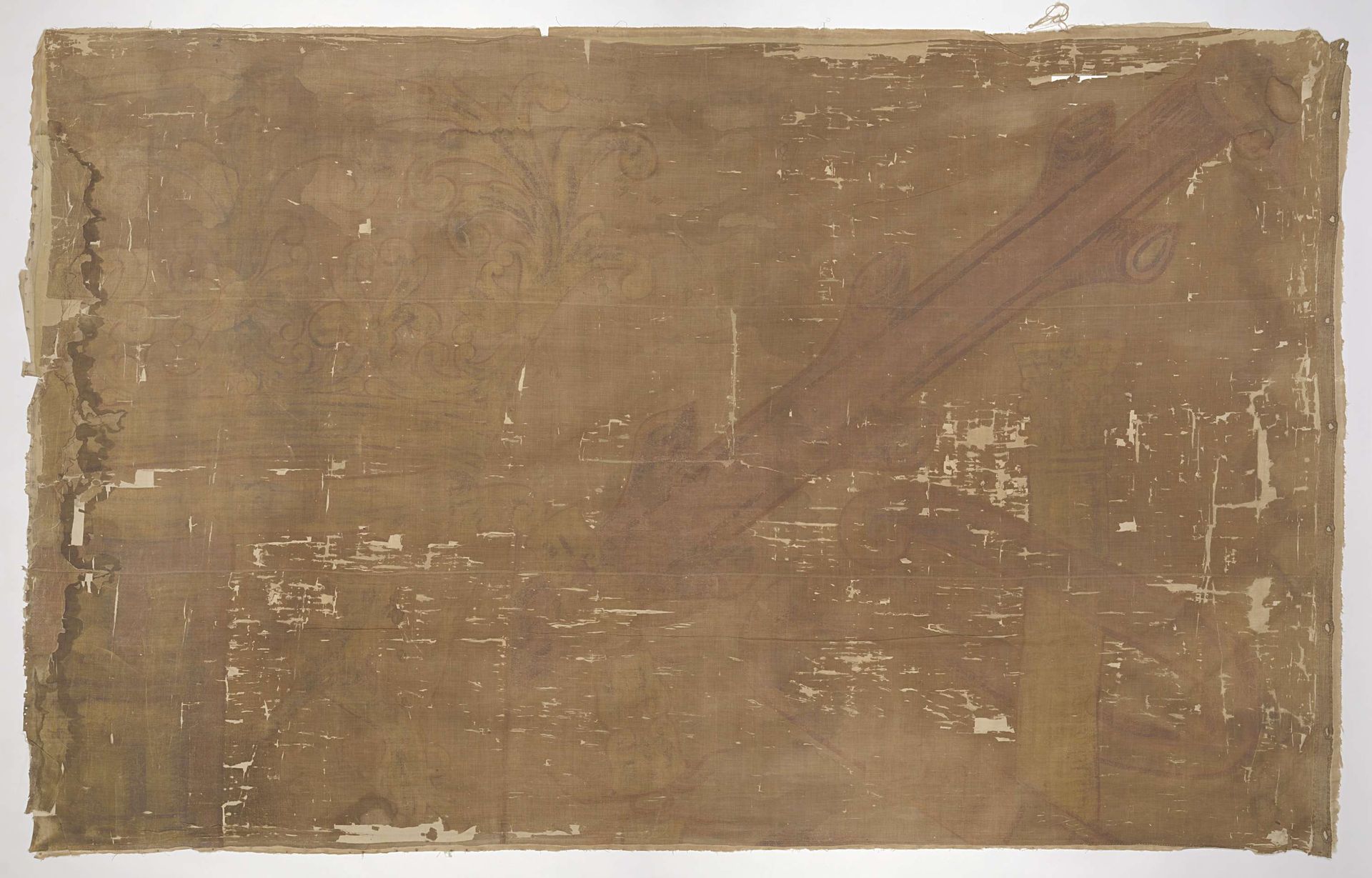 Fragment of a Ship Flag by Anonymous