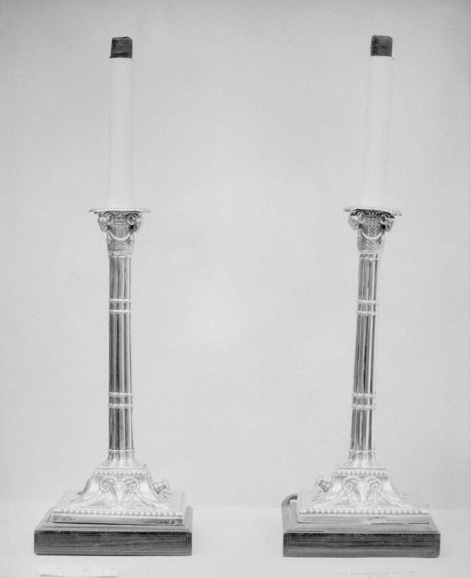 Pair of candlesticks by Samuel Littlewood