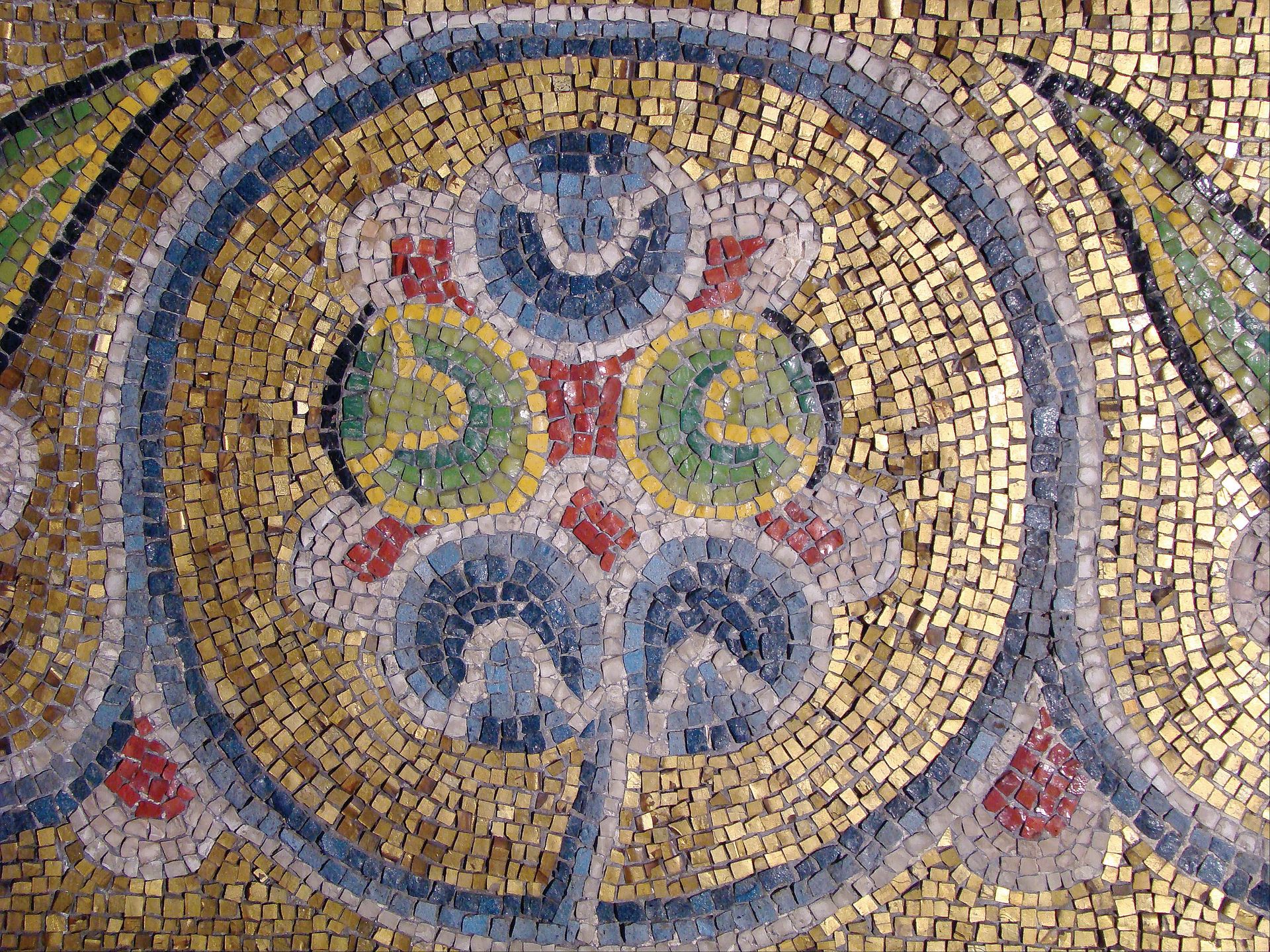 Detail of Ornament by Byzantine Mosaics