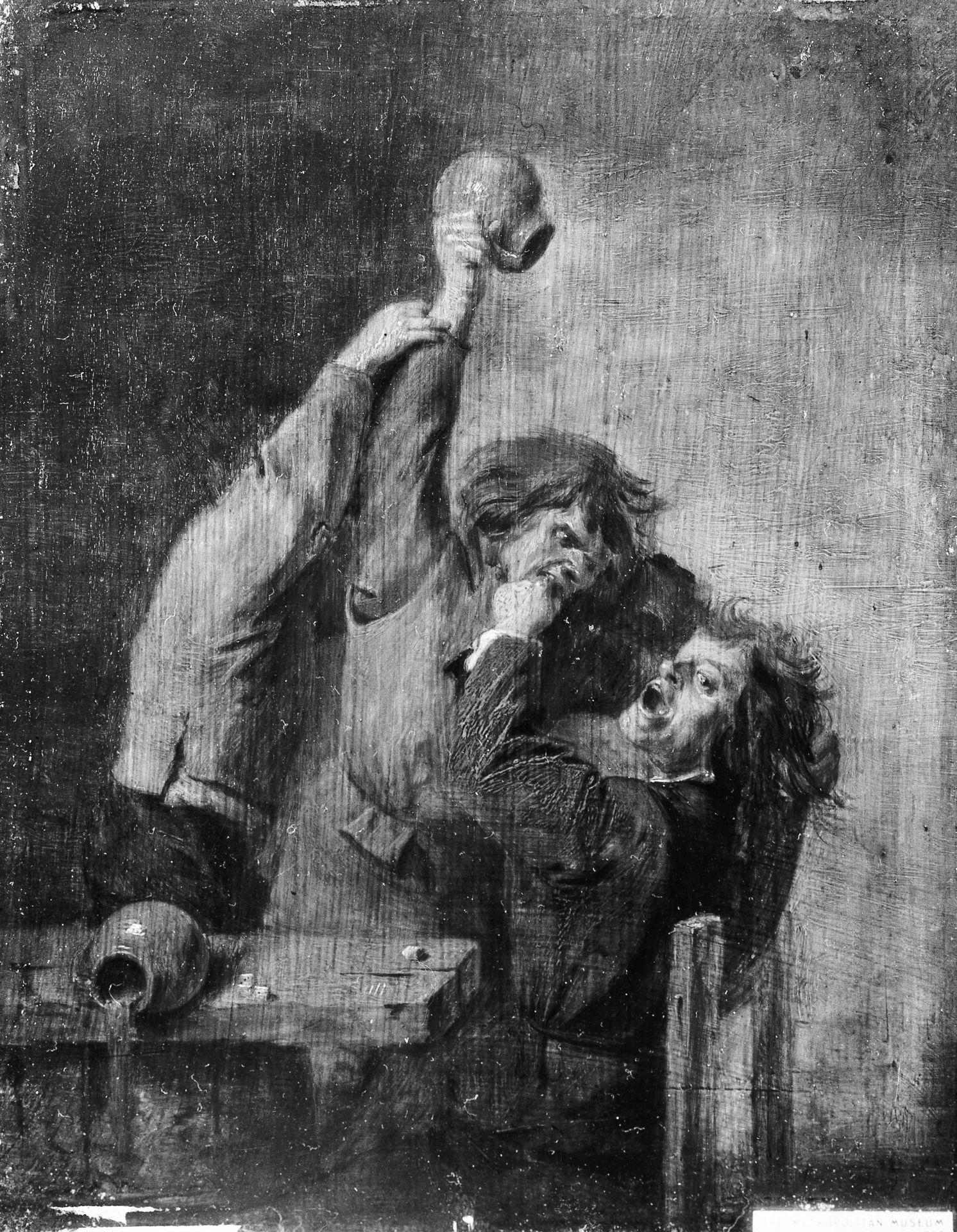 The Brawl by Adriaen Brouwer