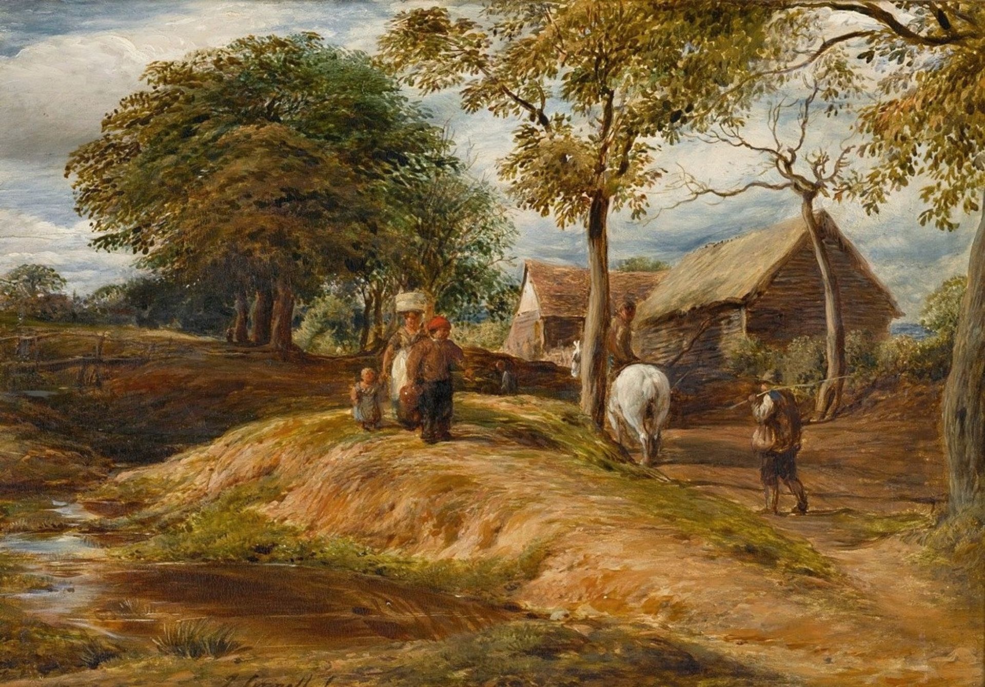 A View Near Hampstead by John Linnell
