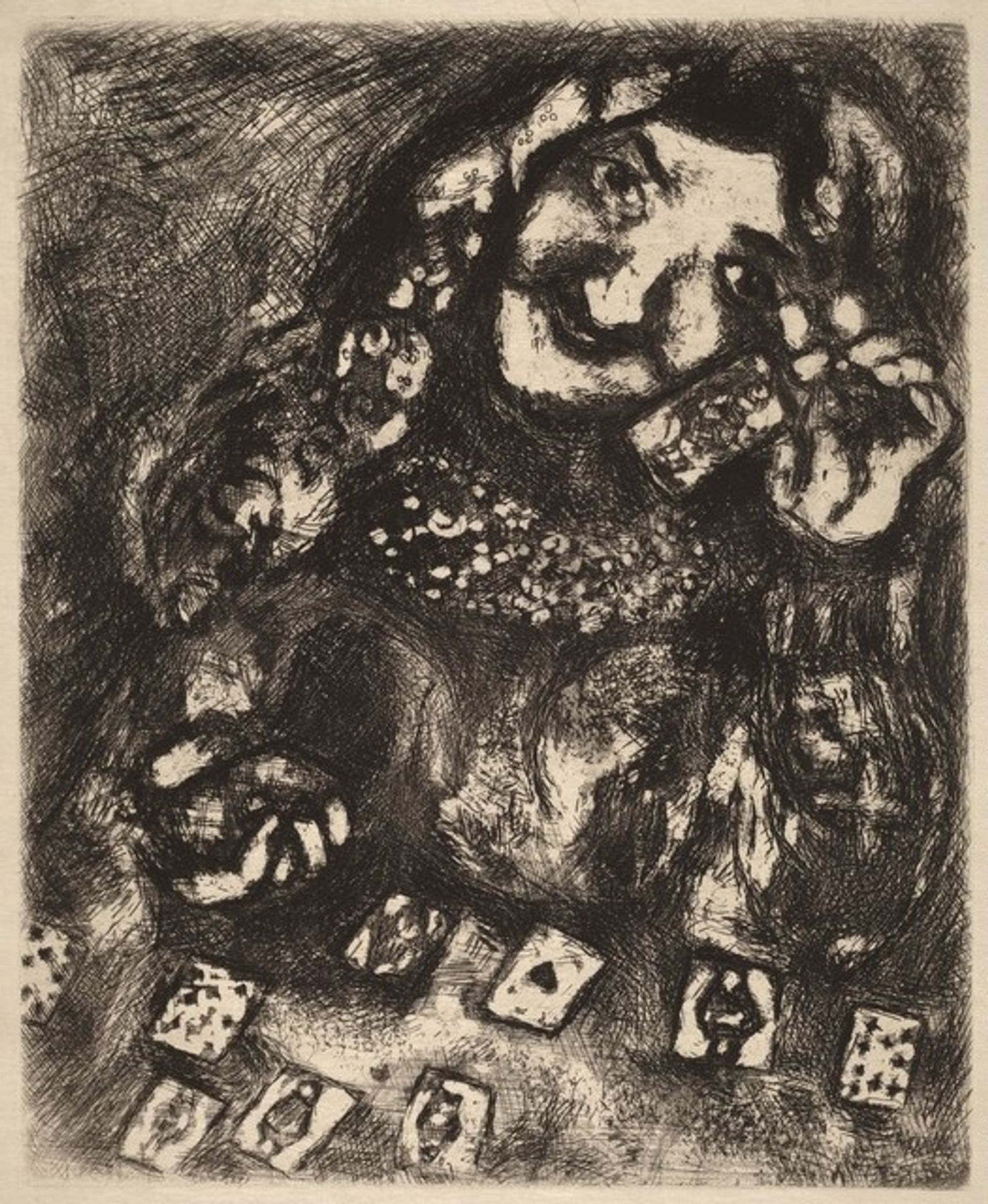 The Fortune-Teller by Marc Chagall