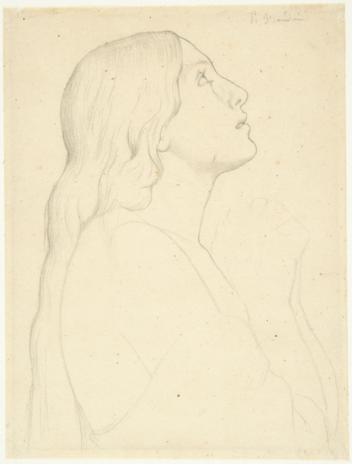 Saint Agatha by Paul Flandrin
