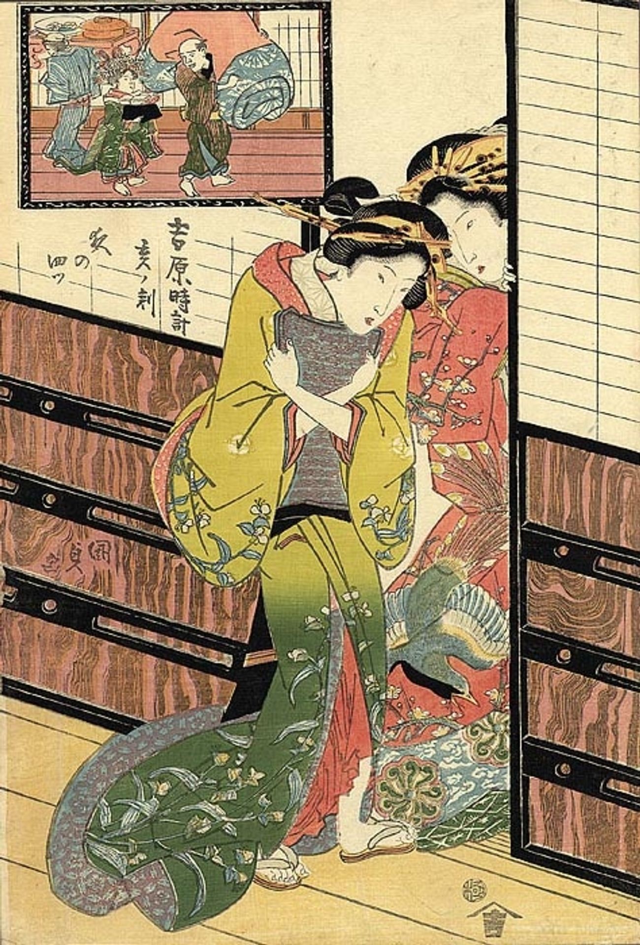 Yoshiwara by Utagawa Kunisada