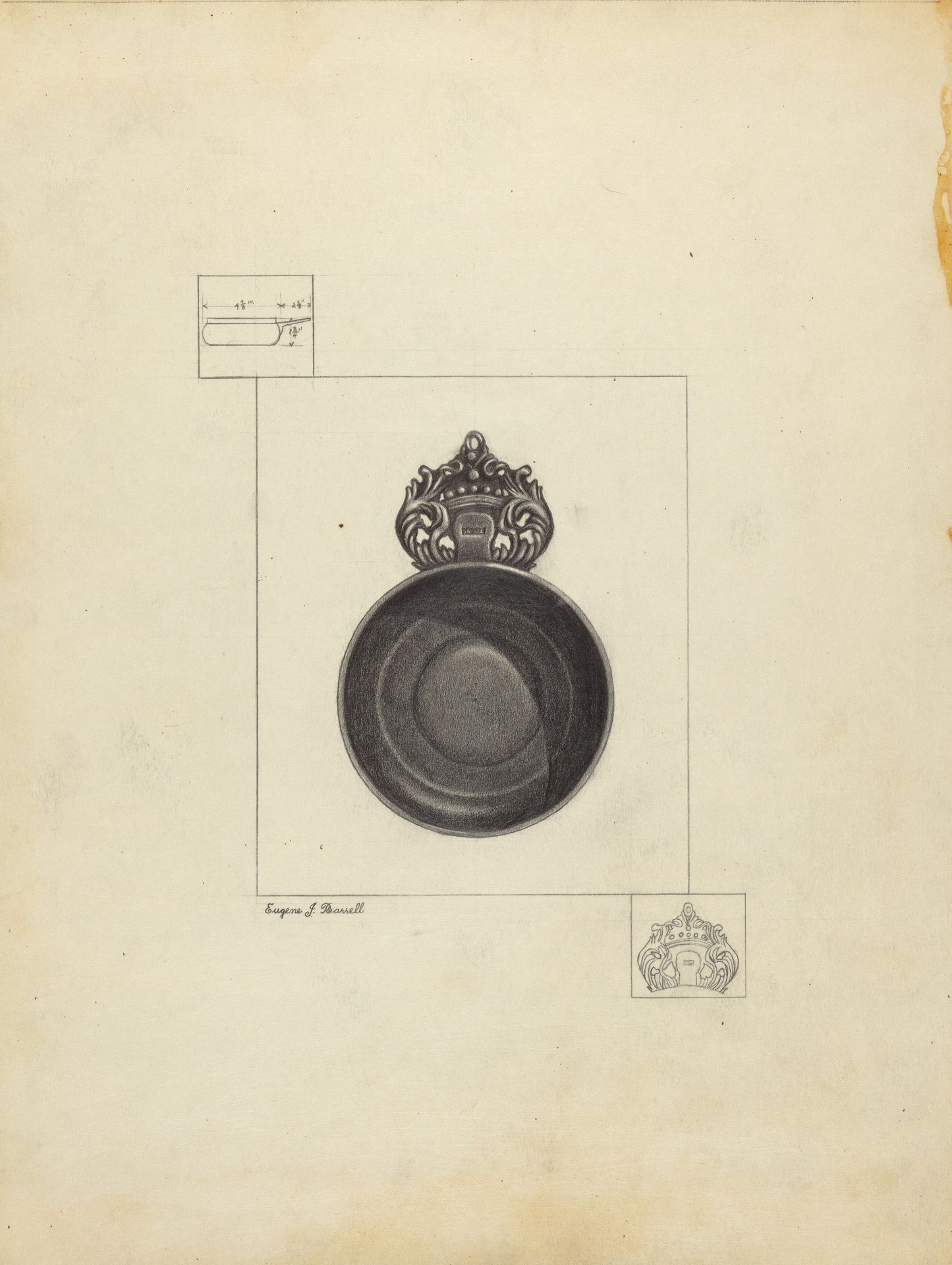 Porringer by Eugene Barrell