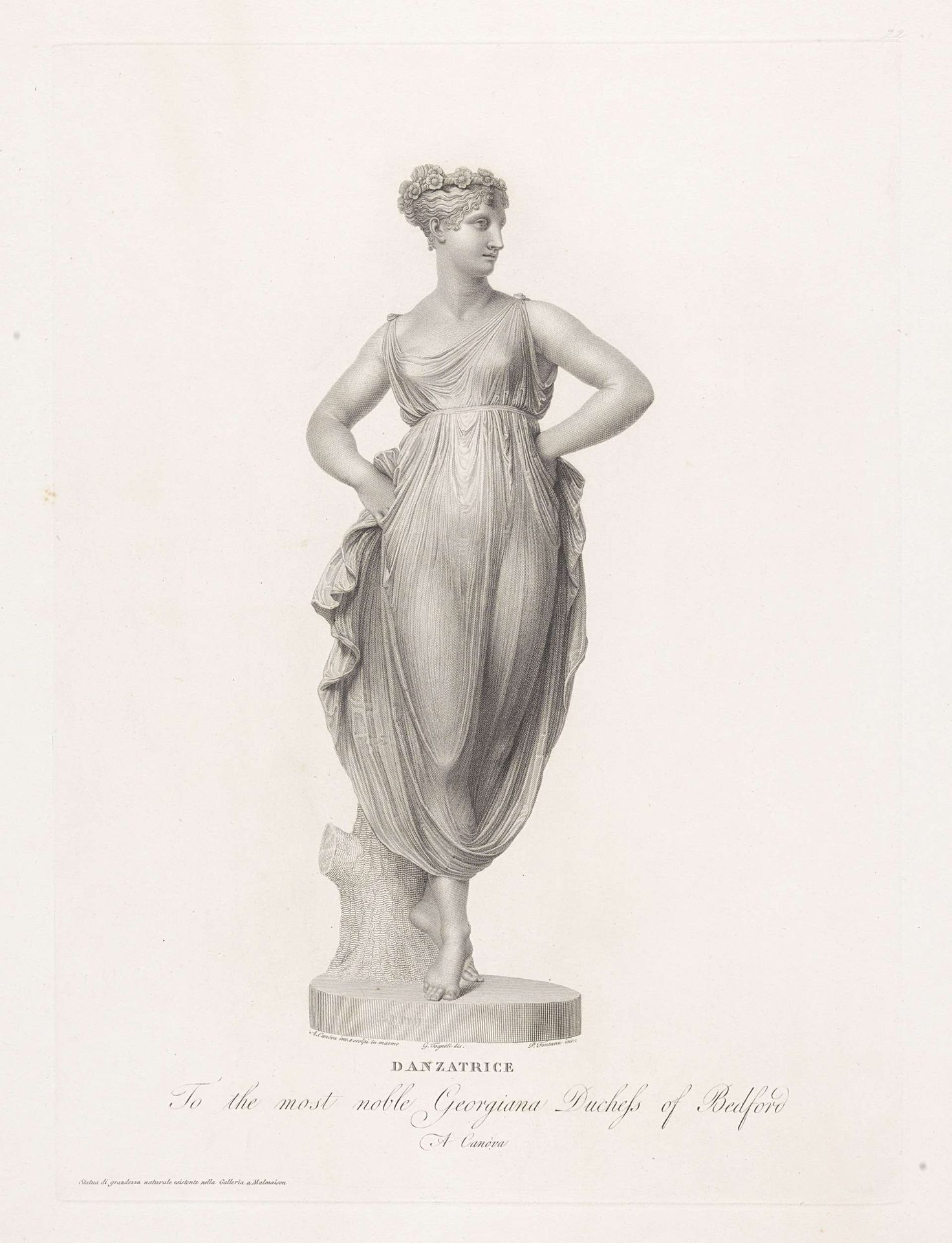 Danseres by Pietro Fontana