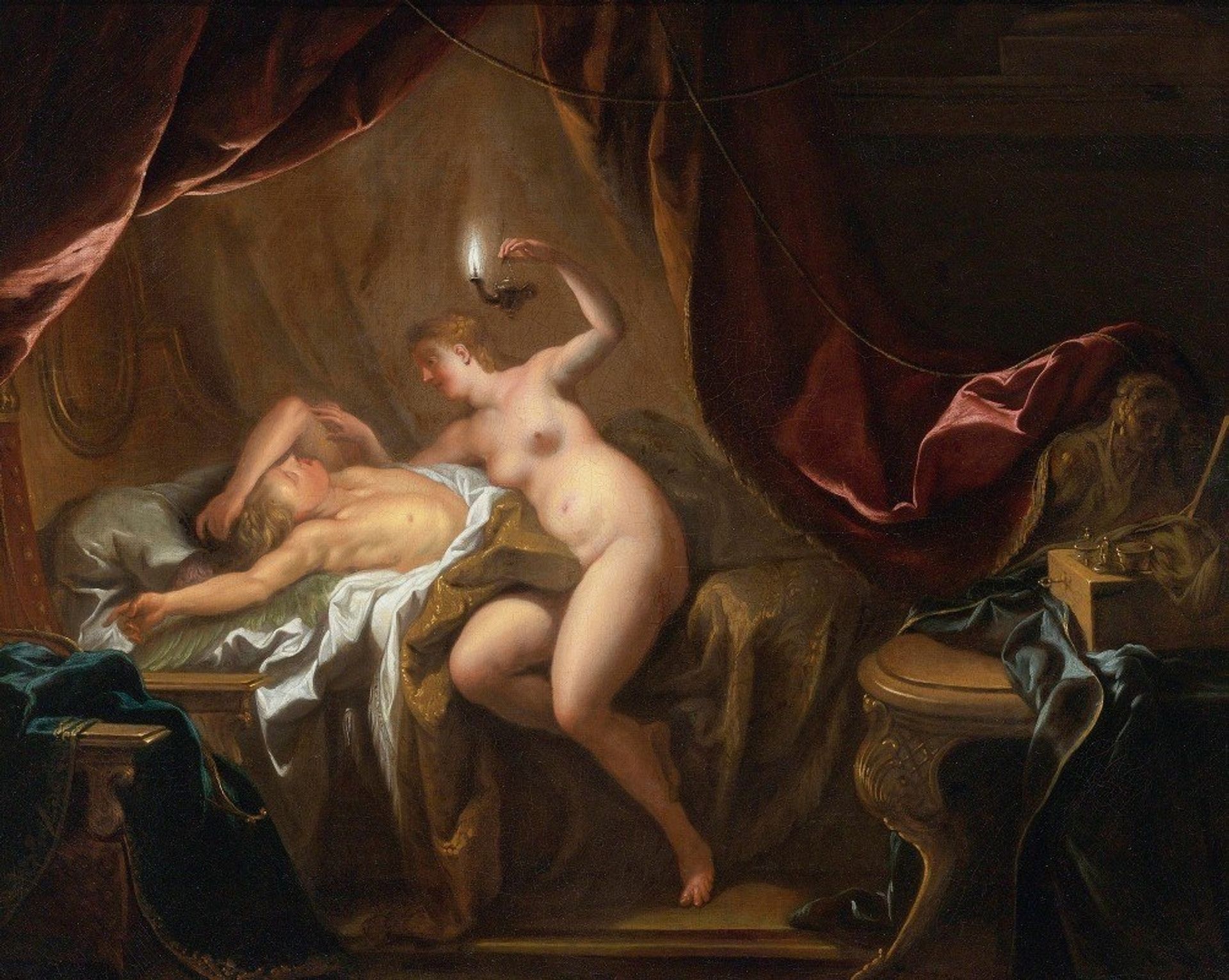 Cupid And Psyche by Jean-François de Troy