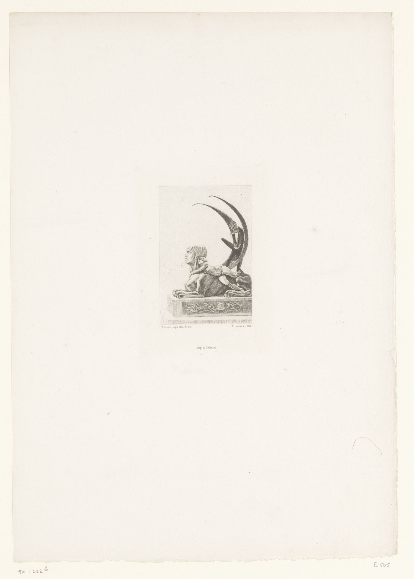 Sfinx by Felicien Rops