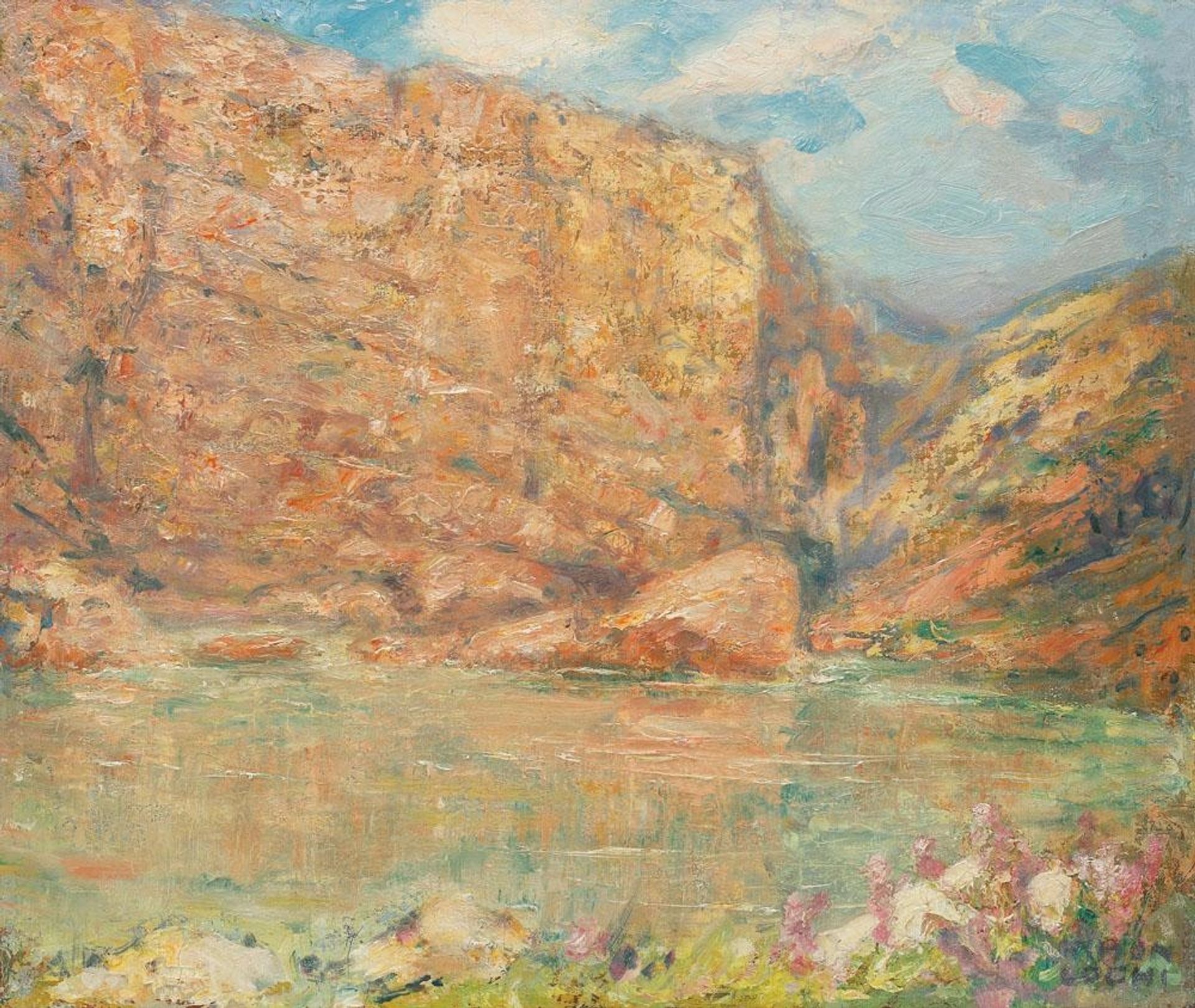 Romantic Landscape by Kimon Loghi
