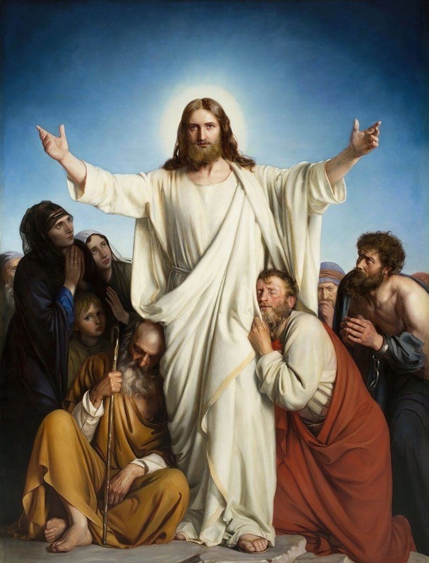 Christus Consolator by Carl Bloch