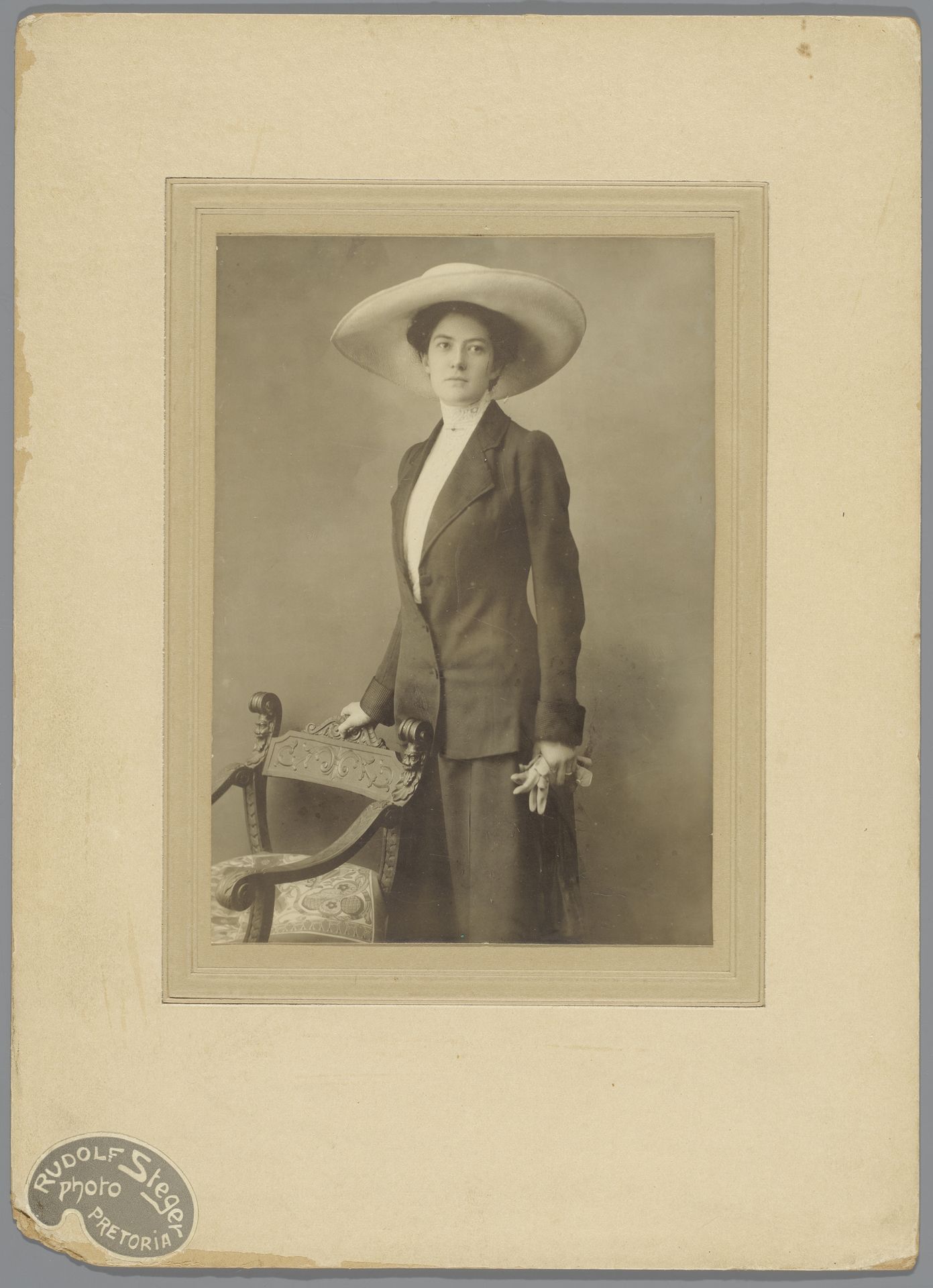 Portret van Zaidie Viljoen by Rudolf Steger