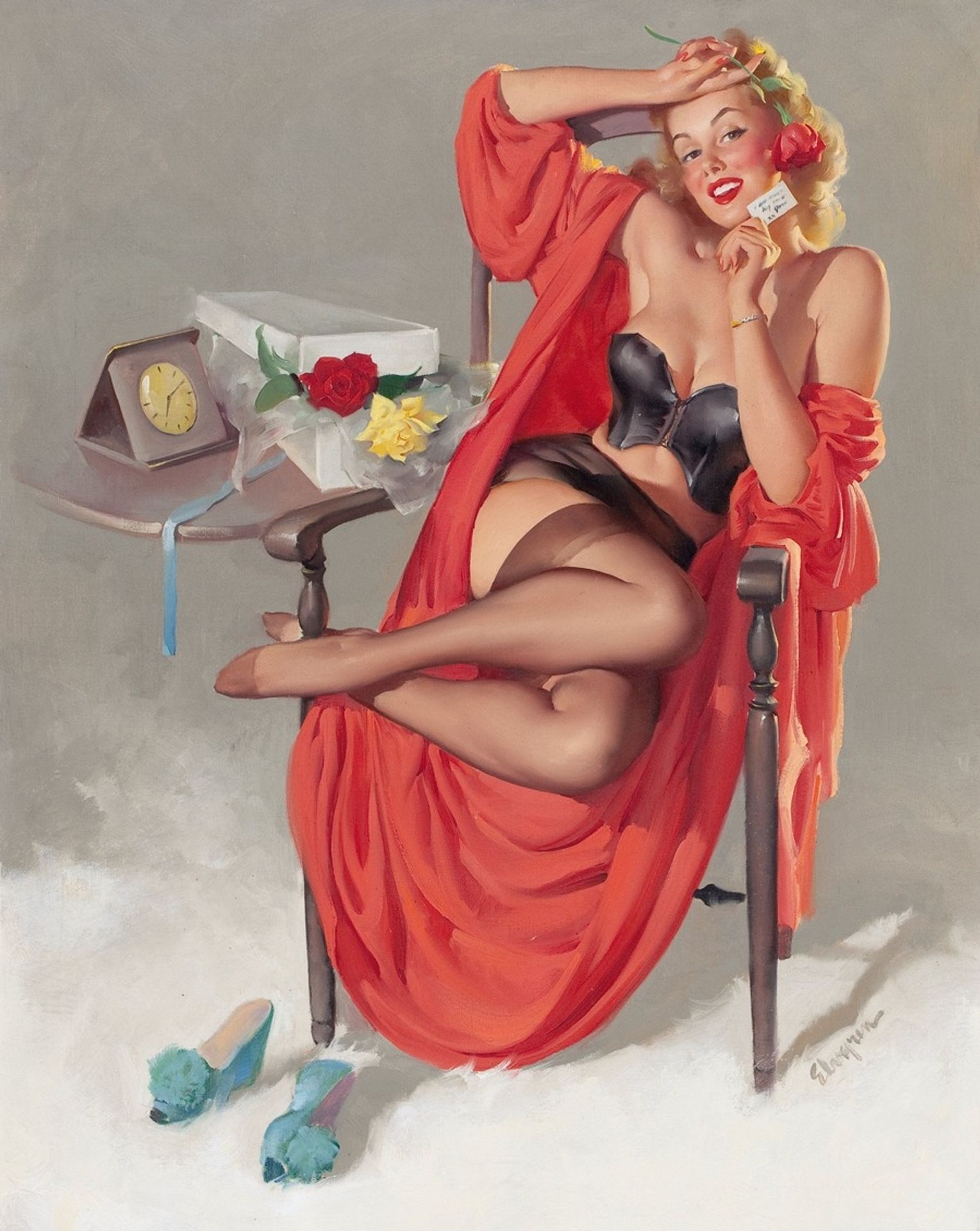 American Beauties by Gil Elvgren