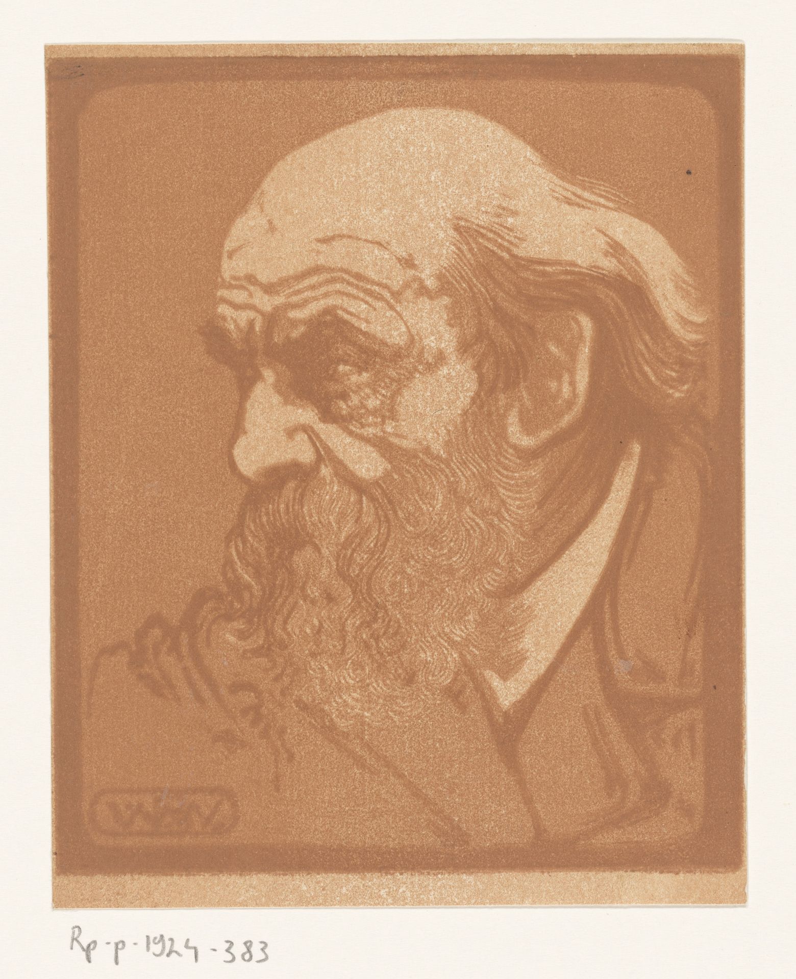 Portret van Dr. P.J.H. Cuypers by Bernard Willem Wierink