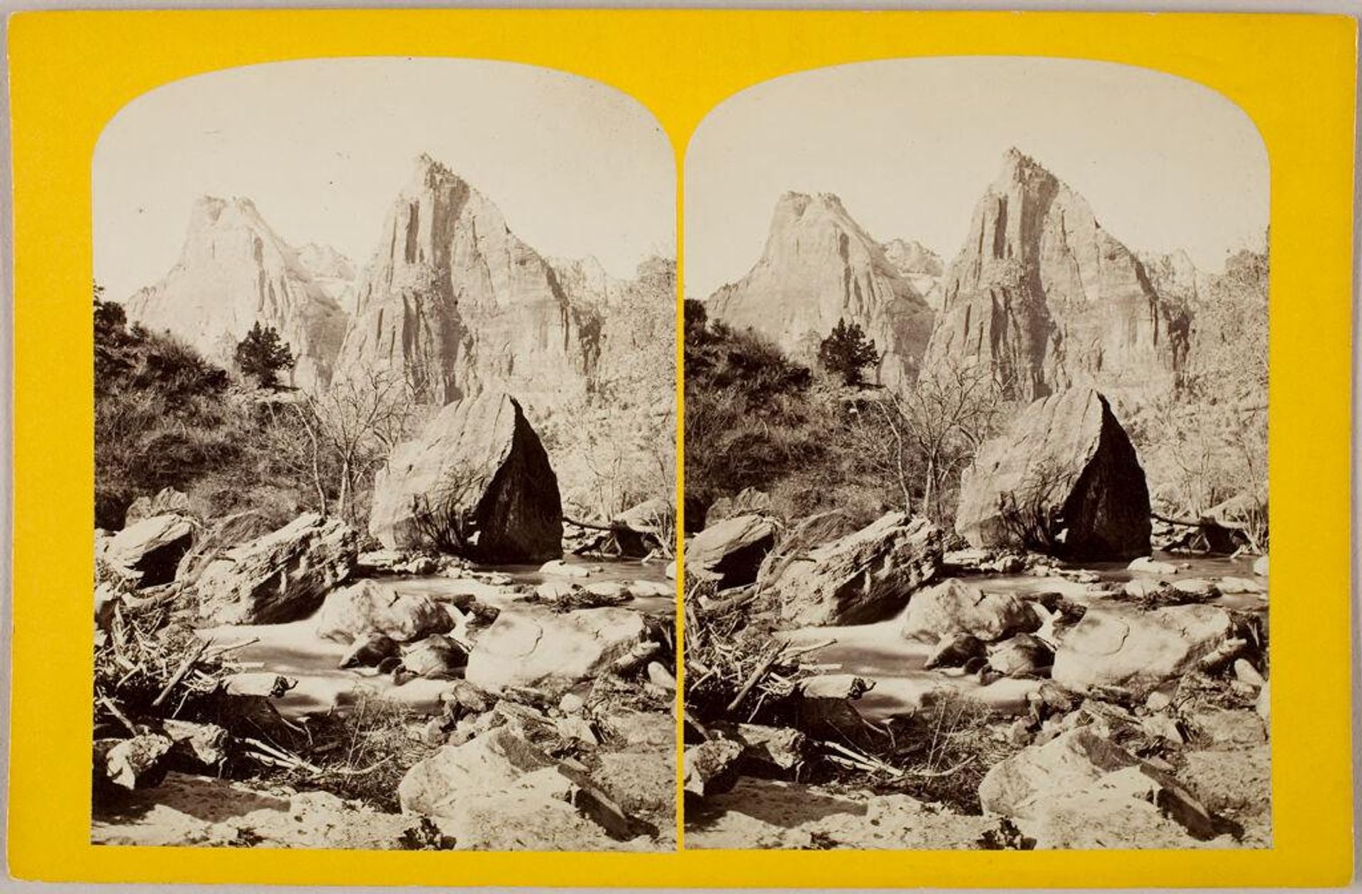 Mu-Koon-tu-weap Towers by John K. Hillers