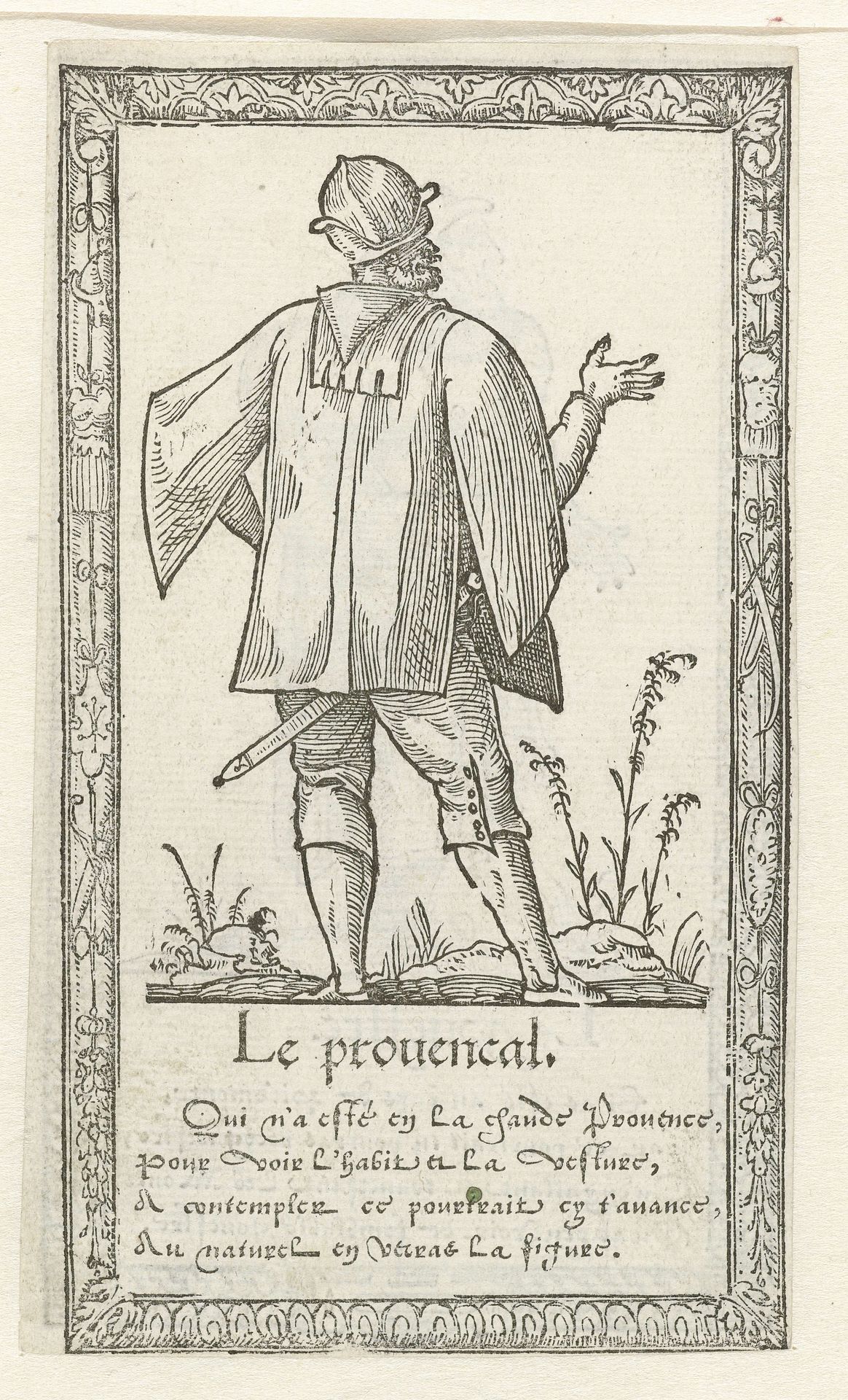 Man van het platteland by François Desprez