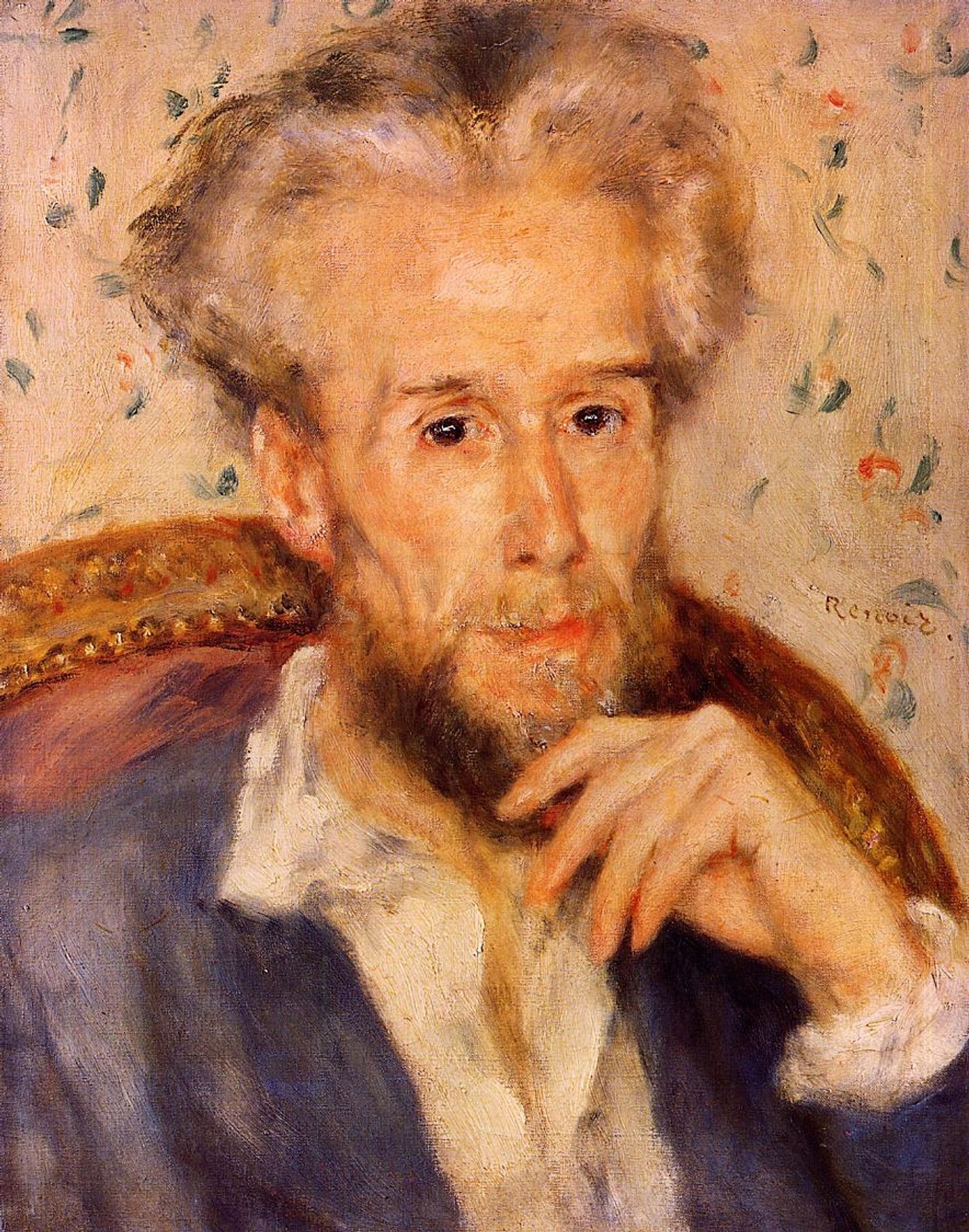 Victor Chocquet by Pierre-Auguste Renoir