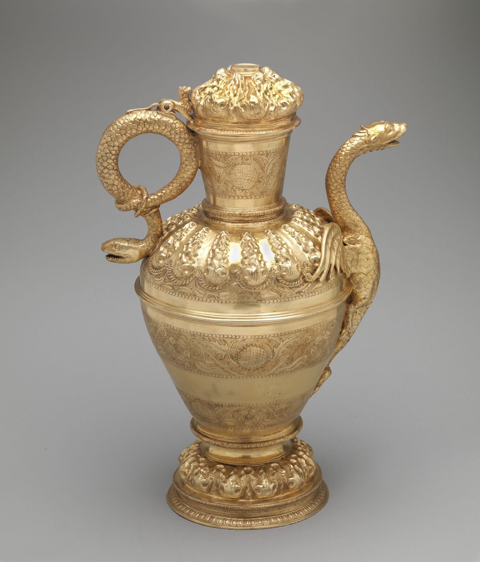 Great jug by Elkington & Co.