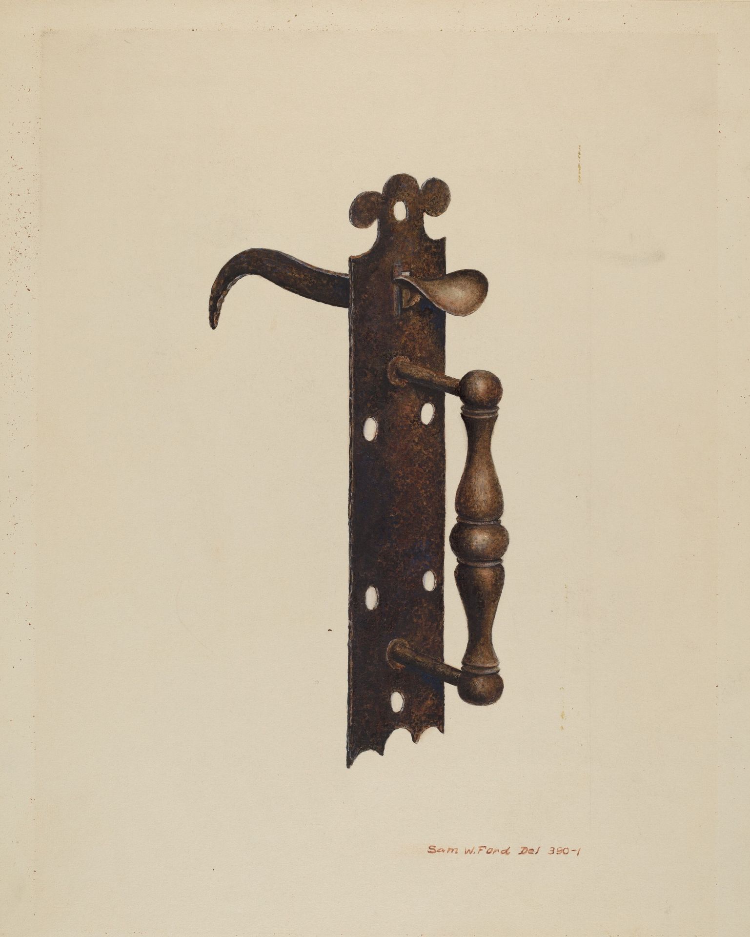Norfolk Latch by Samuel W. Ford