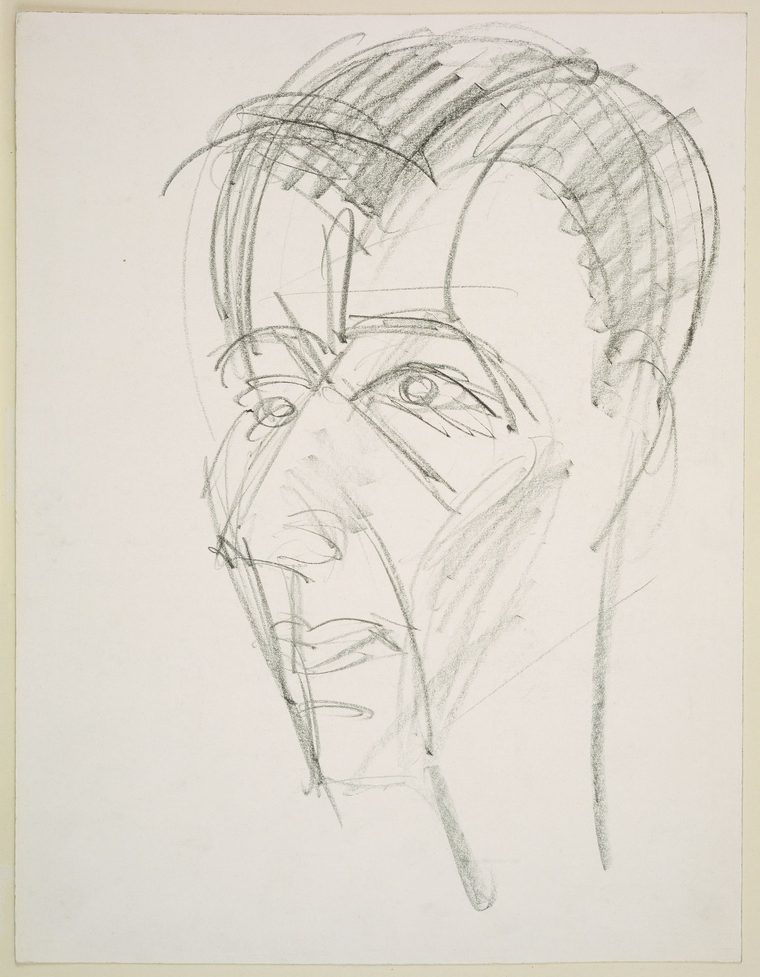 Self-portrait by Ernst Ludwig Kirchner
