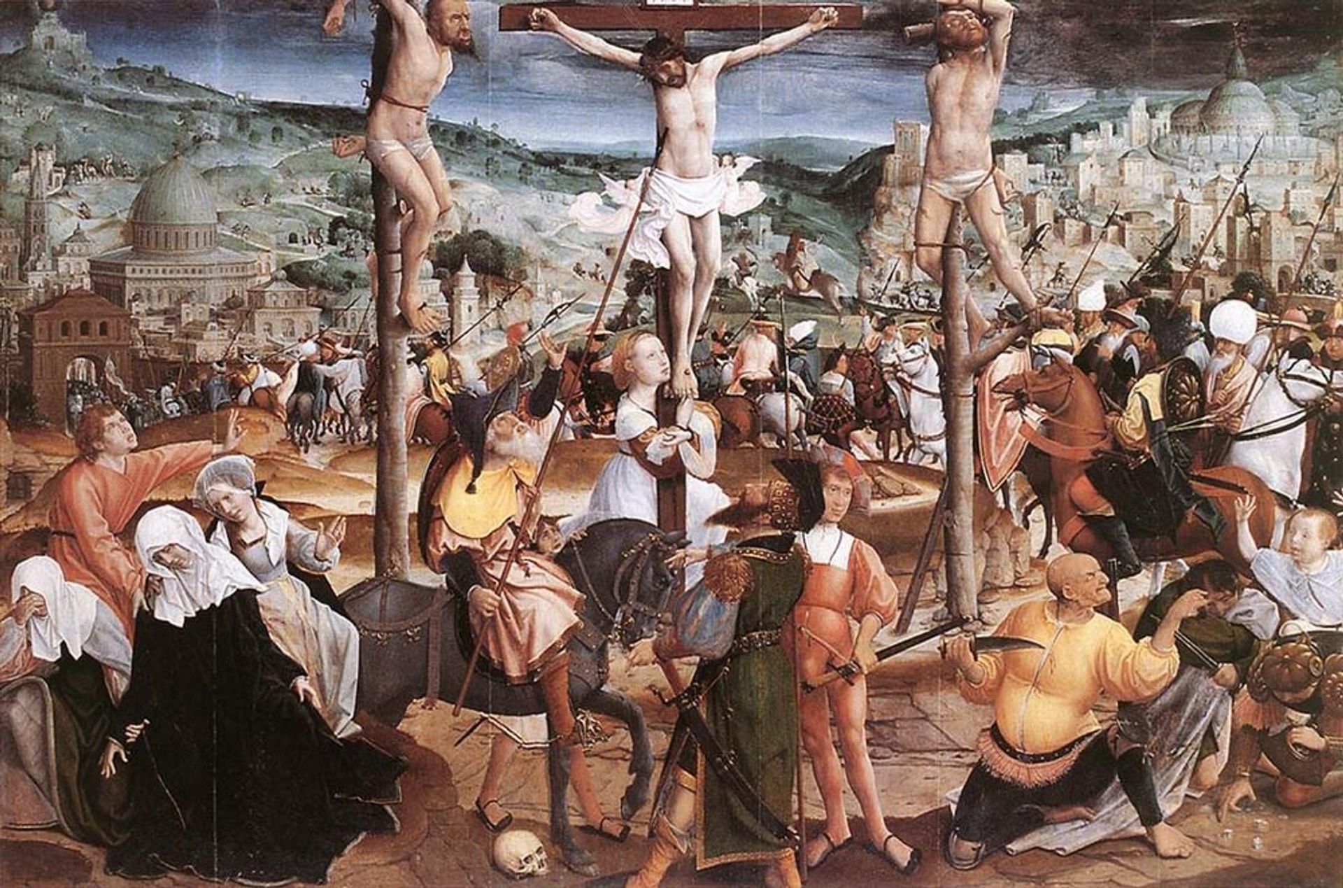 Crucifixion by Jan Provoost