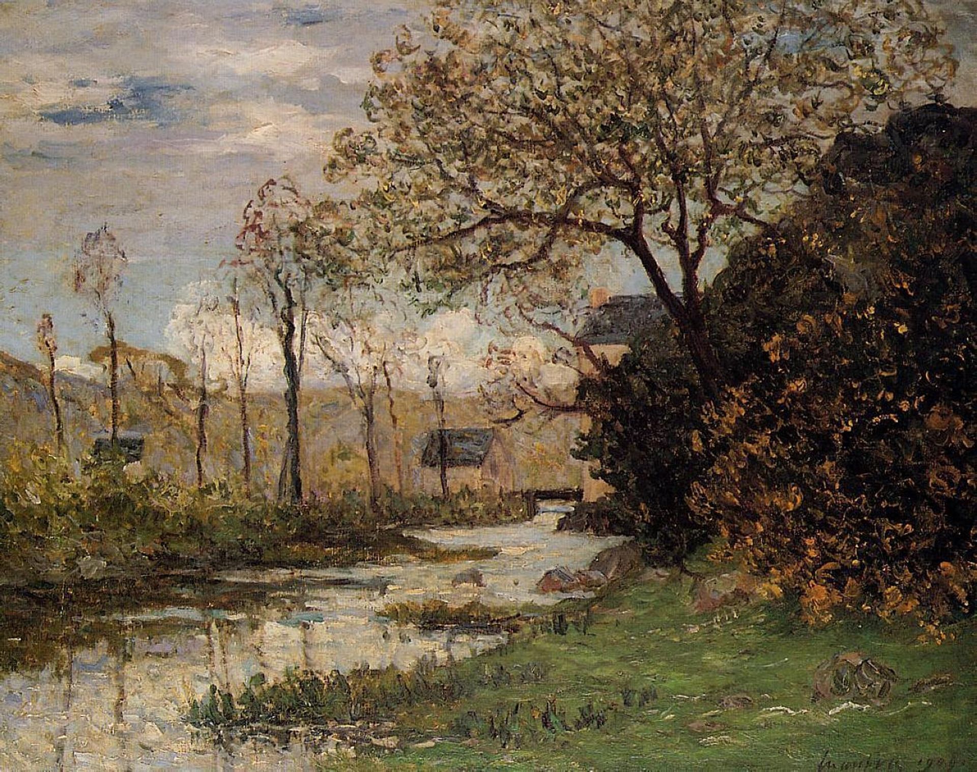 The Auray River by Maxime Maufra