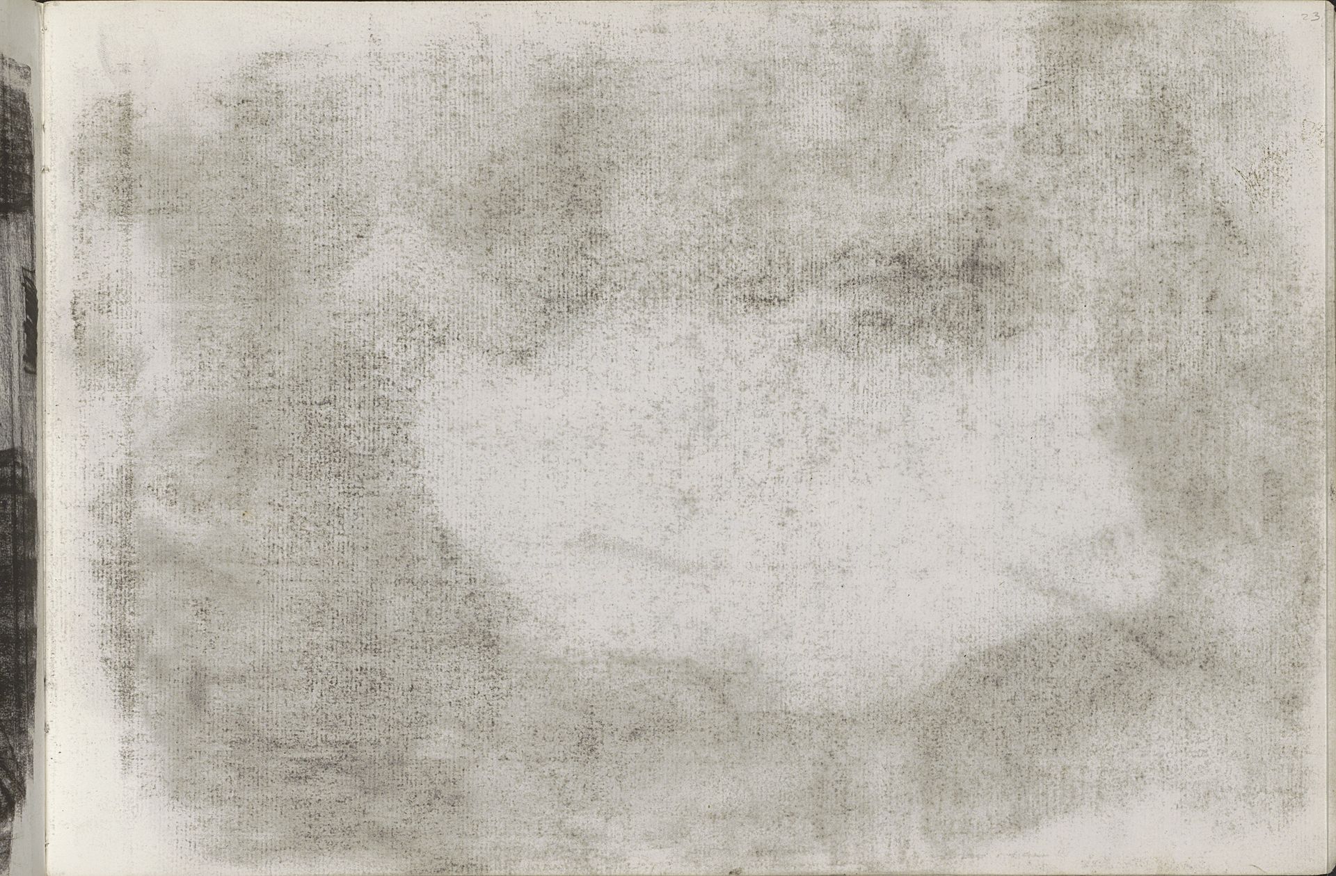 Abklatsch van de krijttekening op pagina 22 by Willem Witsen