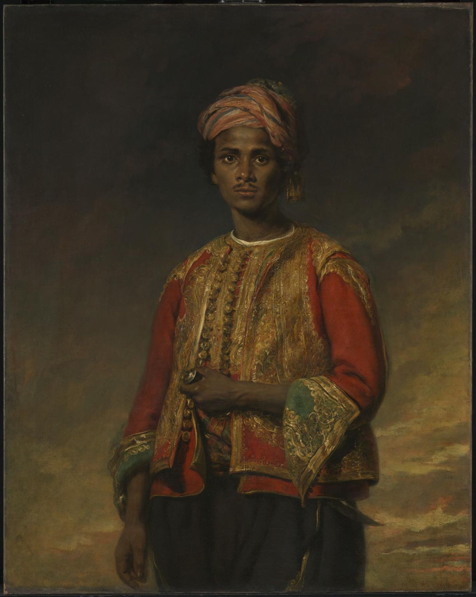 A Black Model by British (?) School 19th century