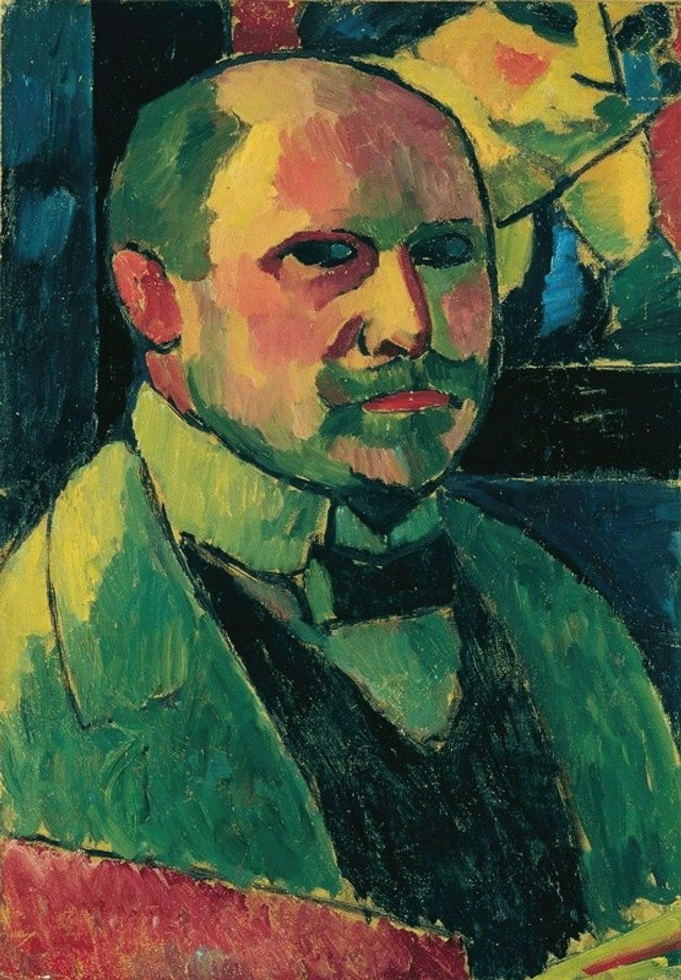 Selbstbildnis by Alexej von Jawlensky