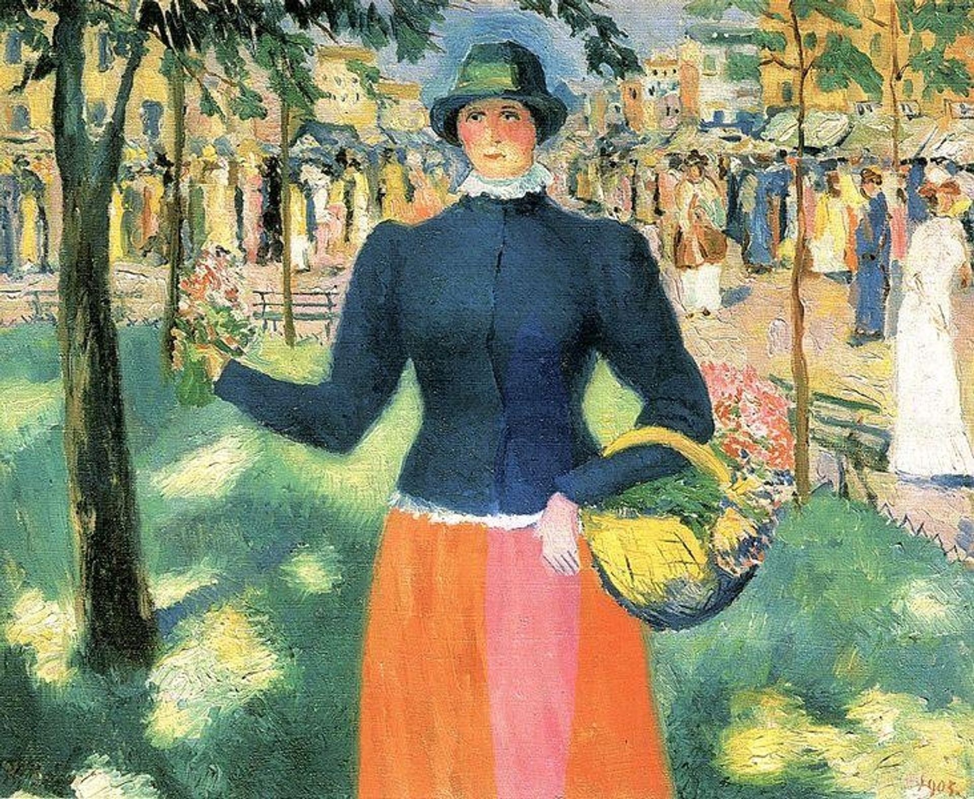 Flowergirl by Kazimir Malevich