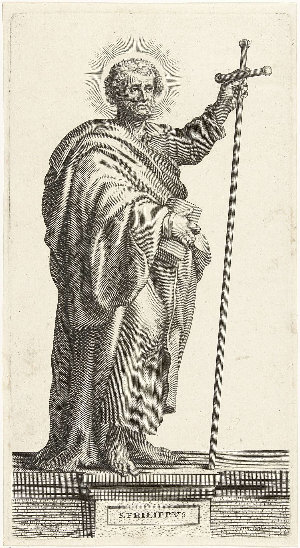 Heilige Filippus by Petrus Clouwet
