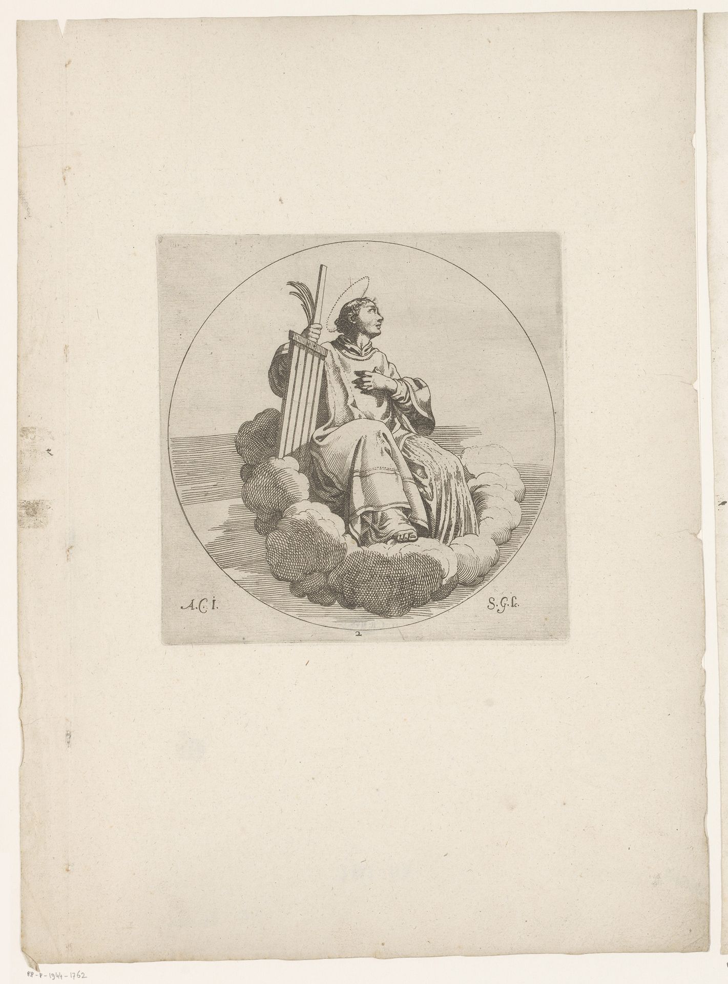 Heilige Laurentius by Simon (II) Guillain