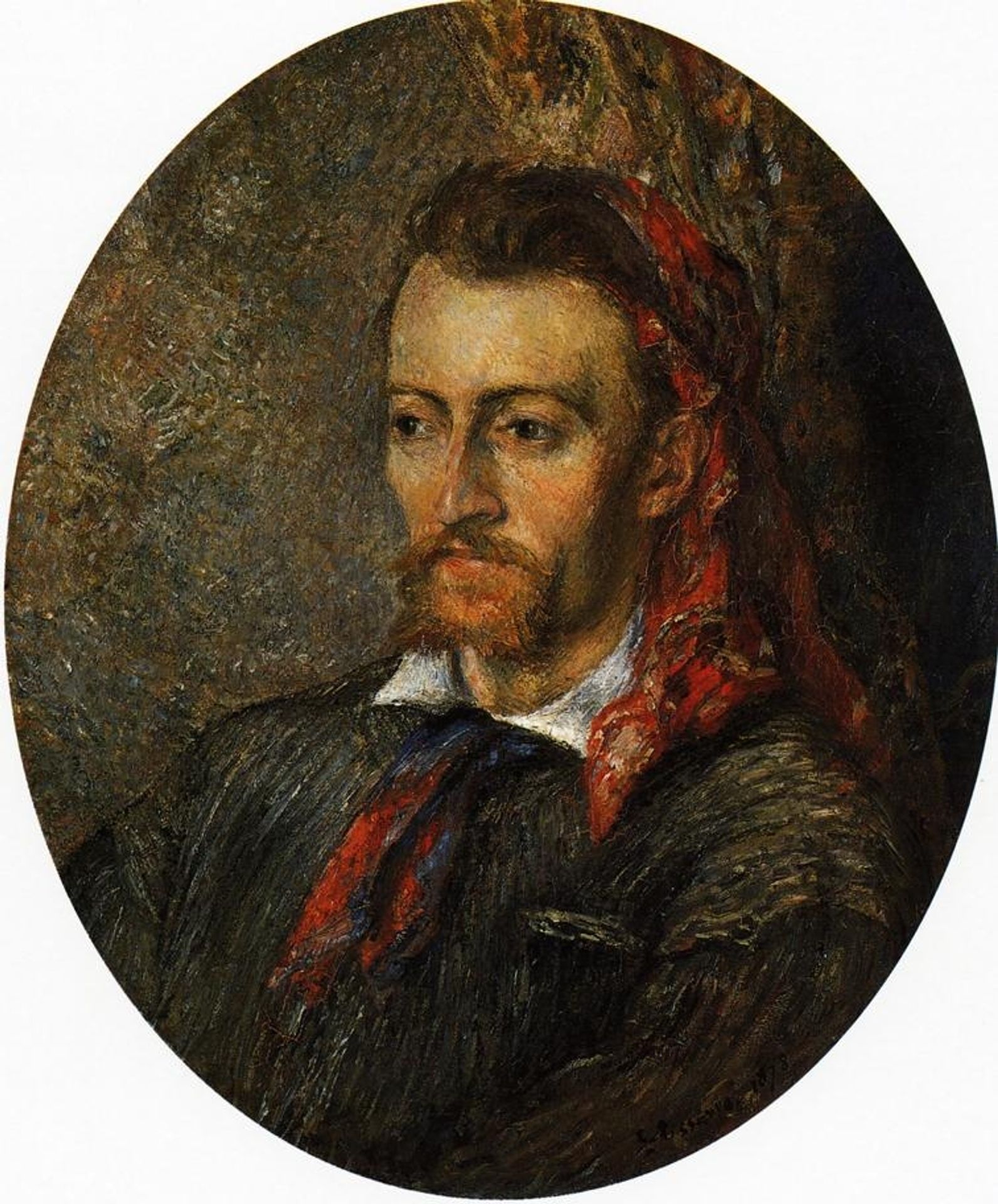 Portrait of Eugene Murer by Camille Pissarro