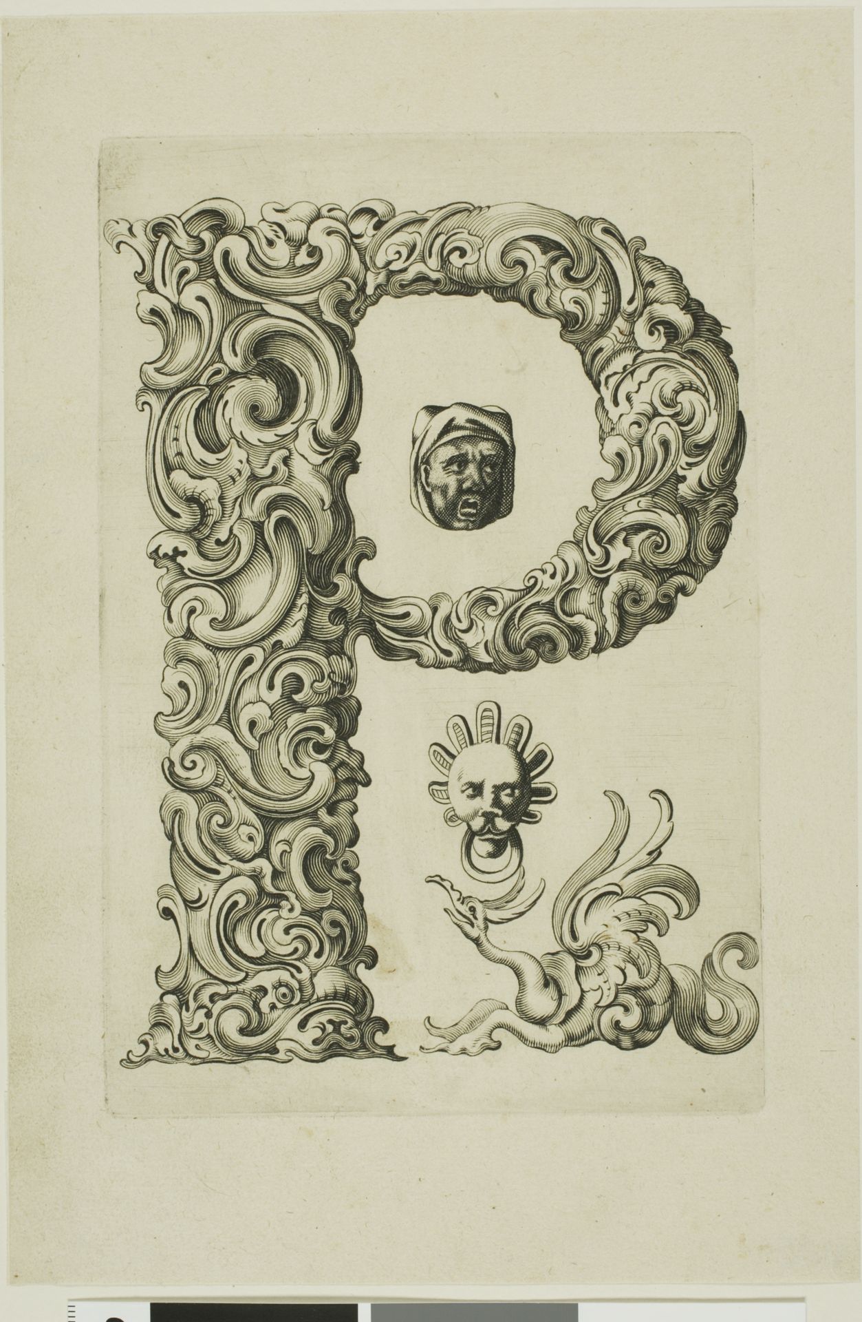 Letter P by Peter Aubry