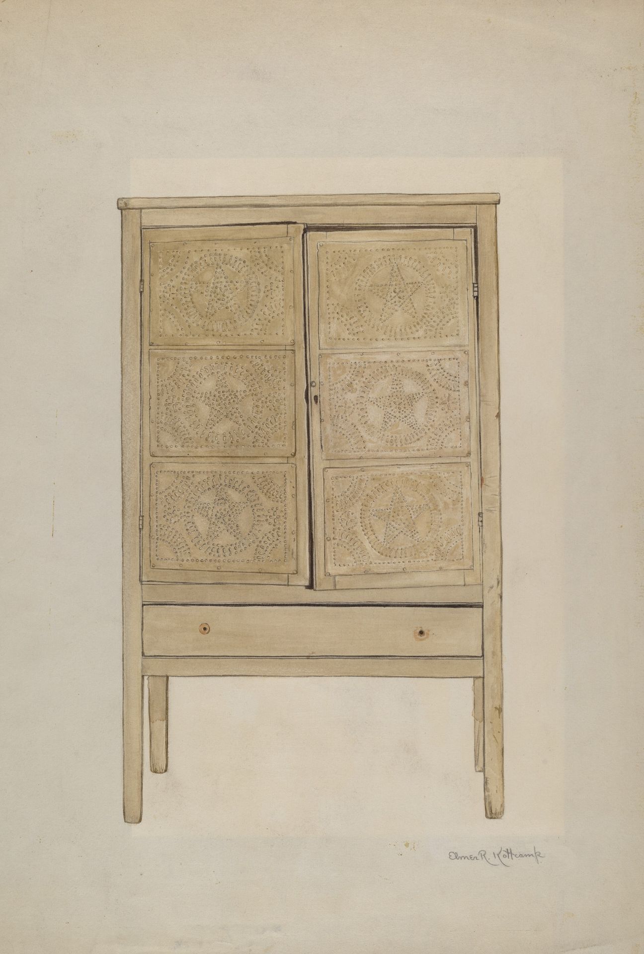 Cabinet by Elmer R. Kottcamp