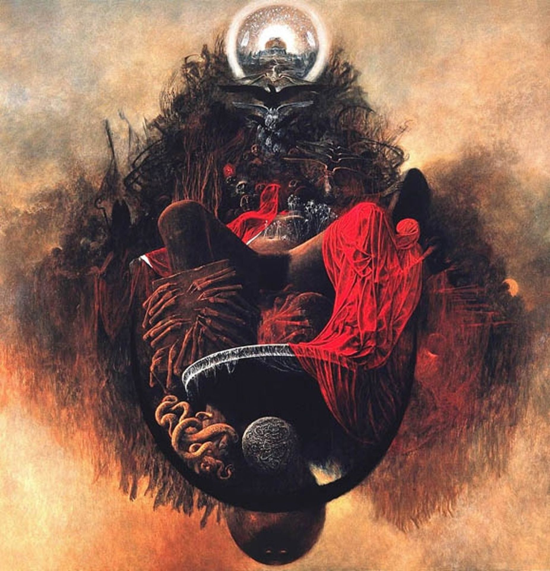 Untitled by Zdzislaw Beksinski