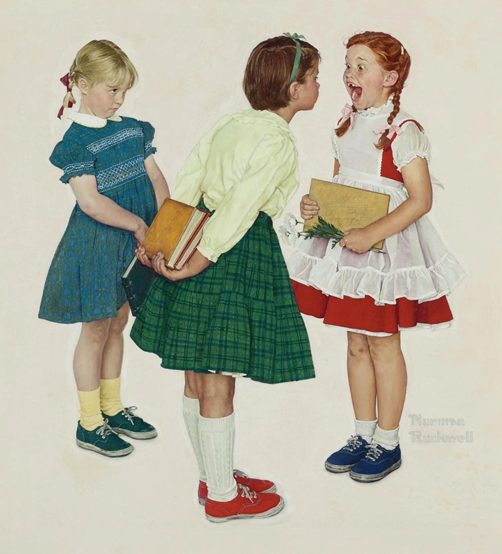 The Checkup by Norman Rockwell