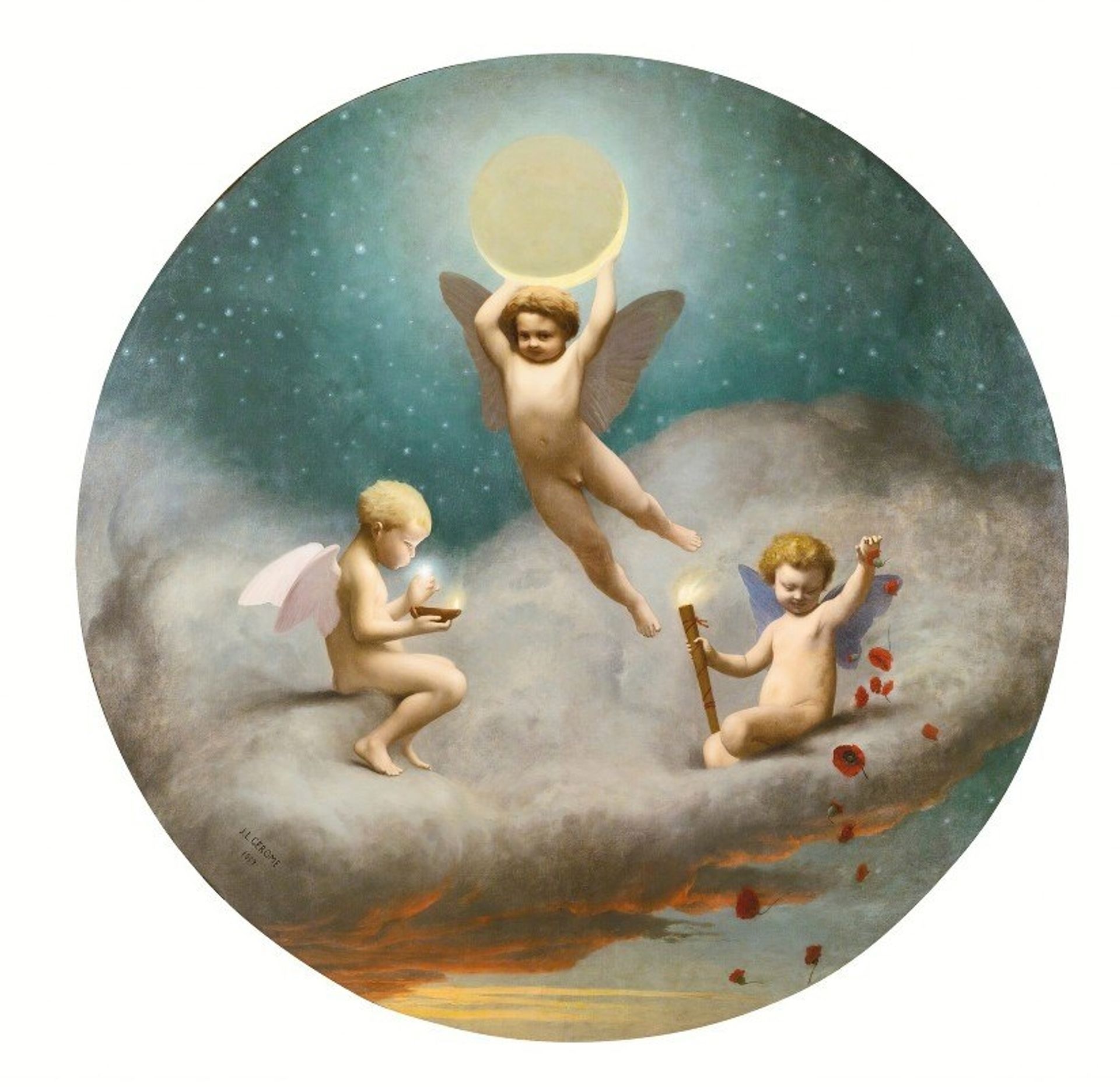 Allegory Of Night by Jean-Léon Gérôme