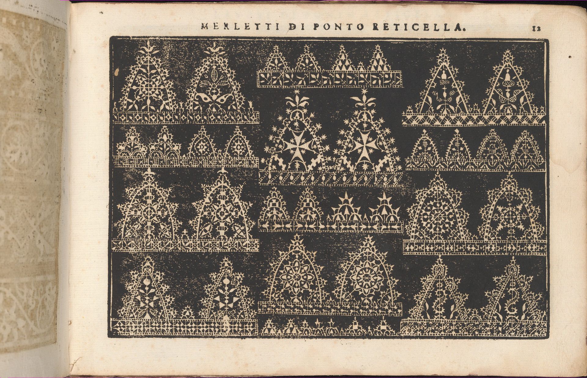 Teatro delle Nobili et Virtuose Donne..., page 8 (recto) by Isabella Catanea Parasole