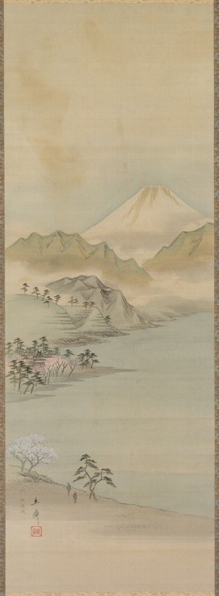 Lake Suwa by Utagawa Hiroshige