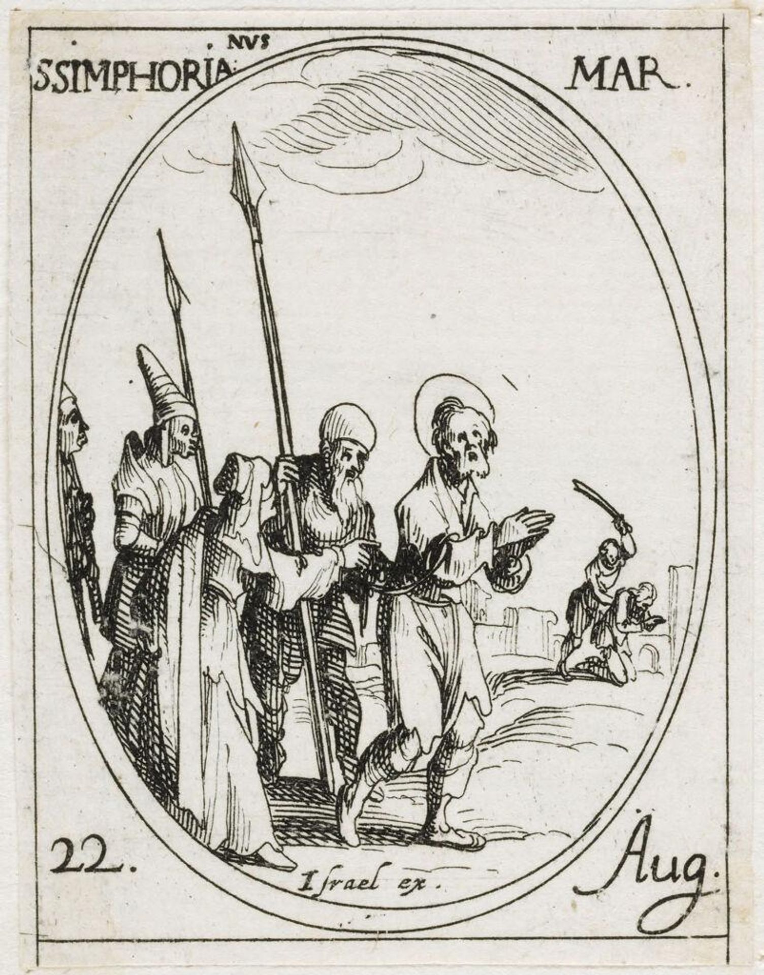 Saint Symphorien by Jacques Callot